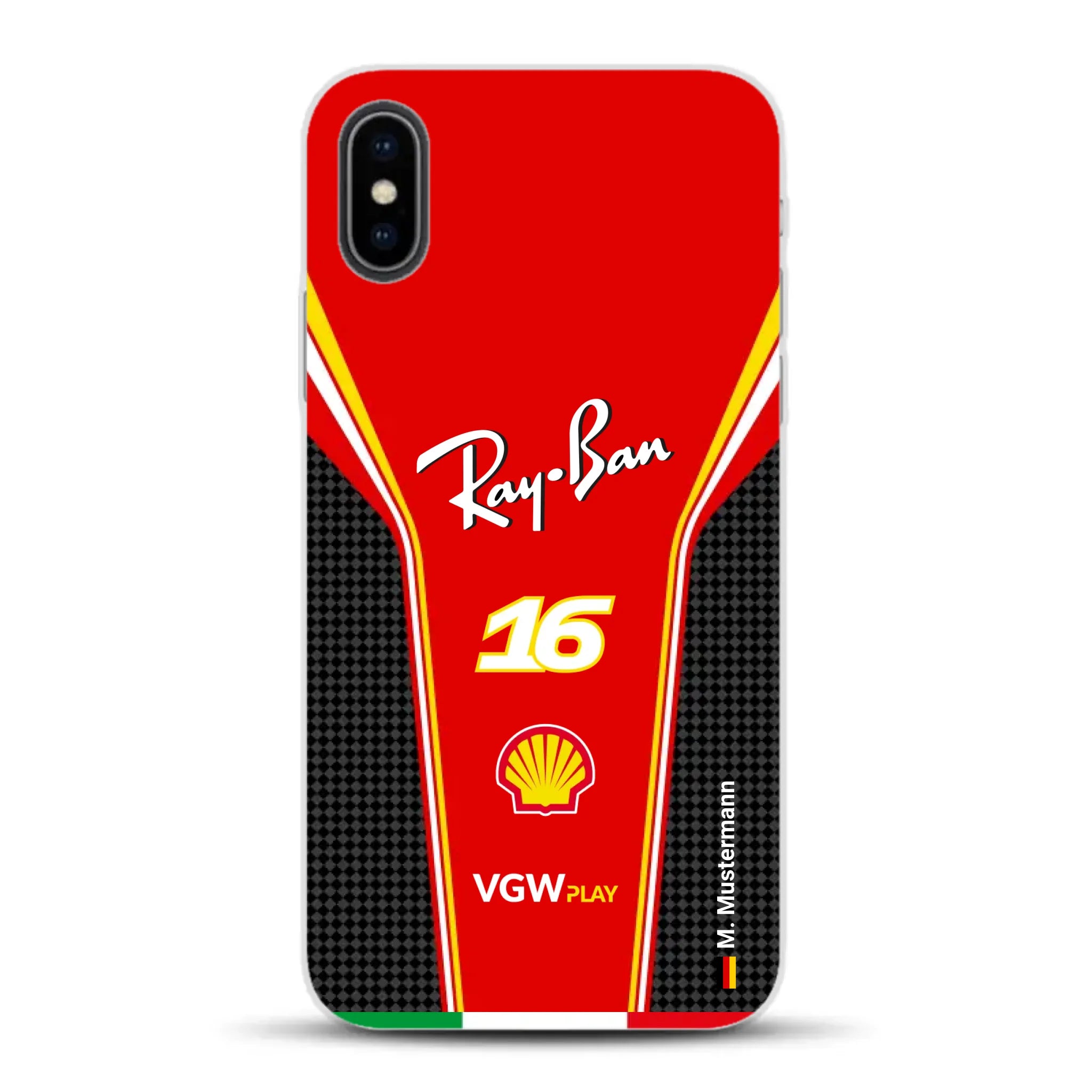 Ferrari F1 2024 Livery - Custodia per cellulare personalizzata per iPhone
