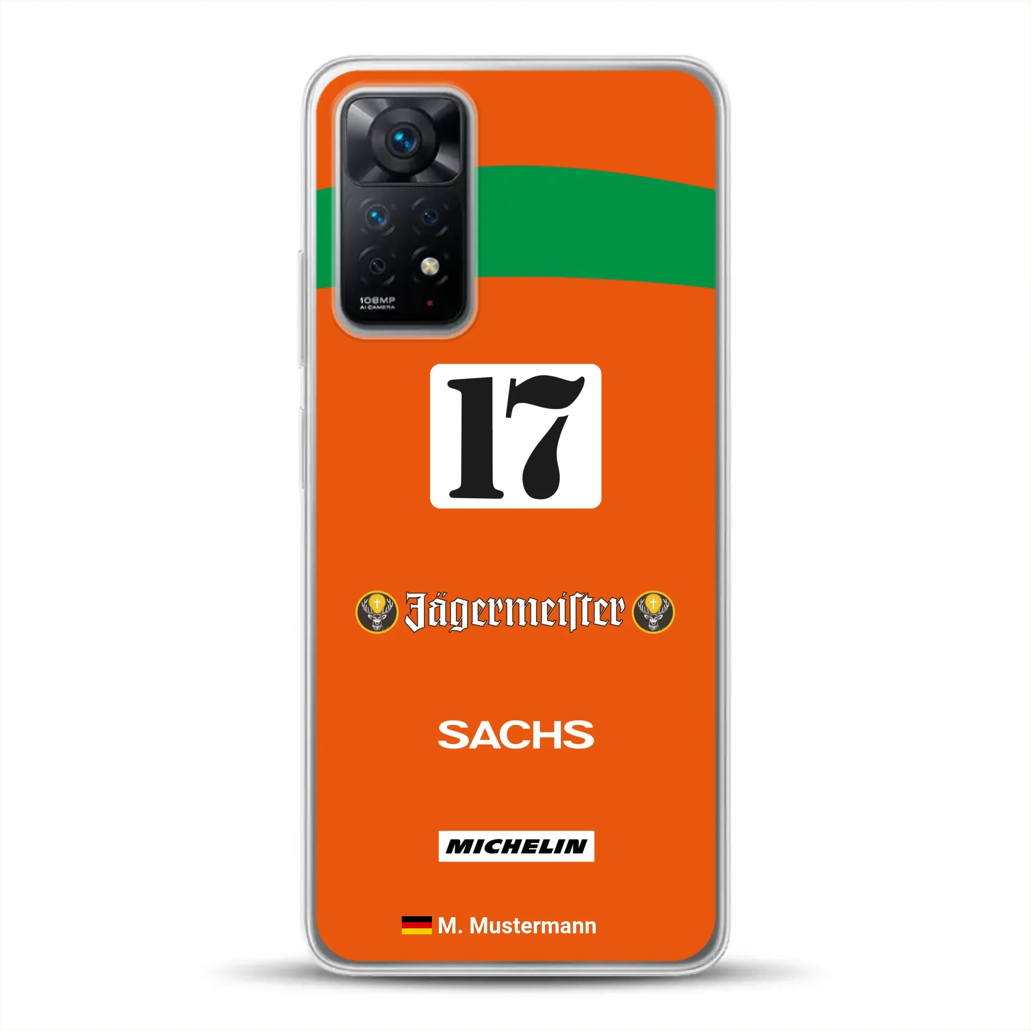Brun Porsche 962 Livery - Personnalisé coque pour Xiaomi