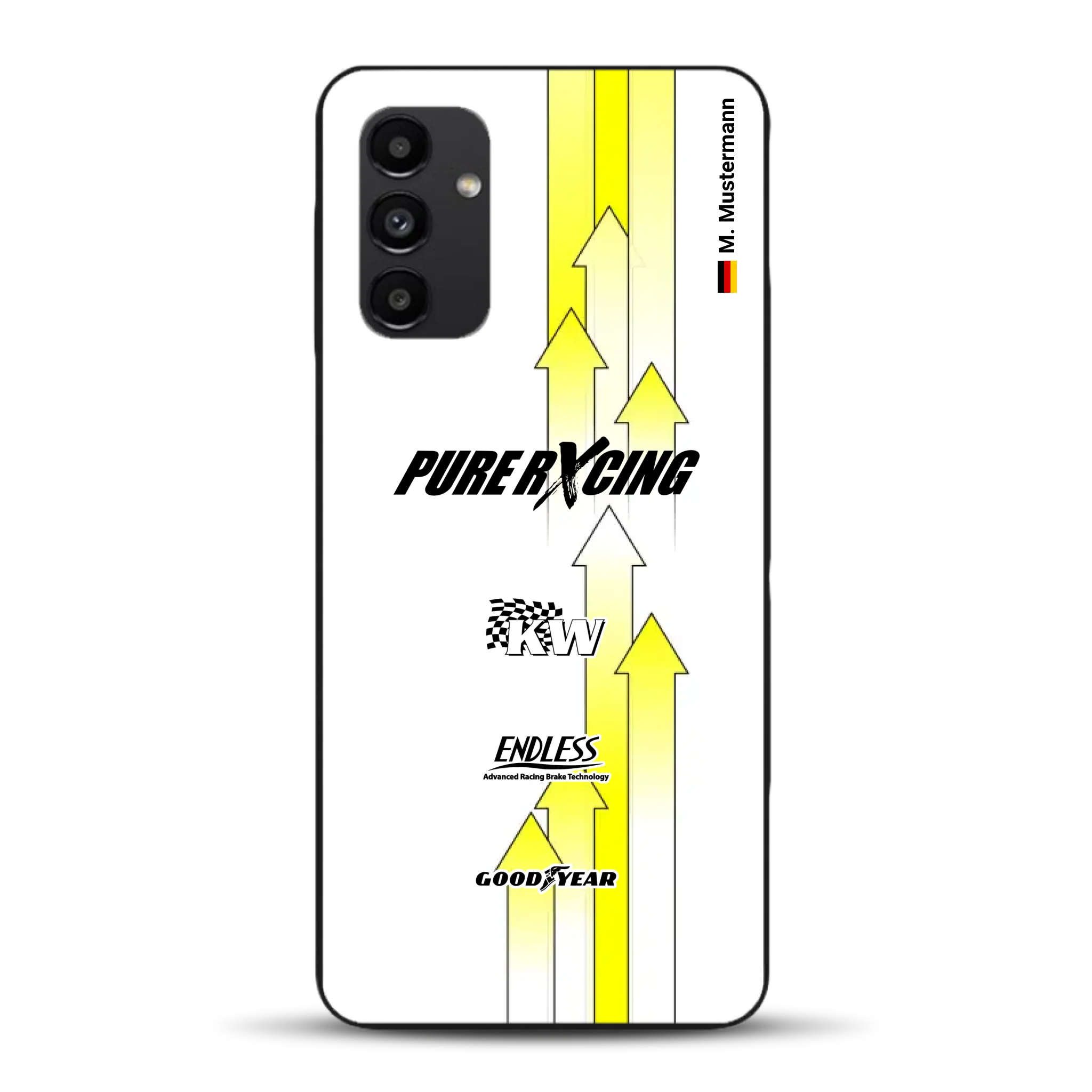 Grellino Porsche GT Livery - Personnalisé coque pour Samsung