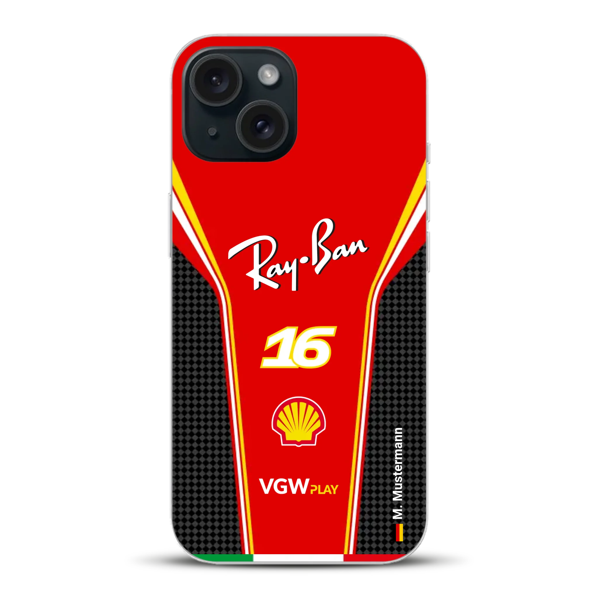 Ferrari F1 2024 Livery - Custodia per cellulare personalizzata per iPhone