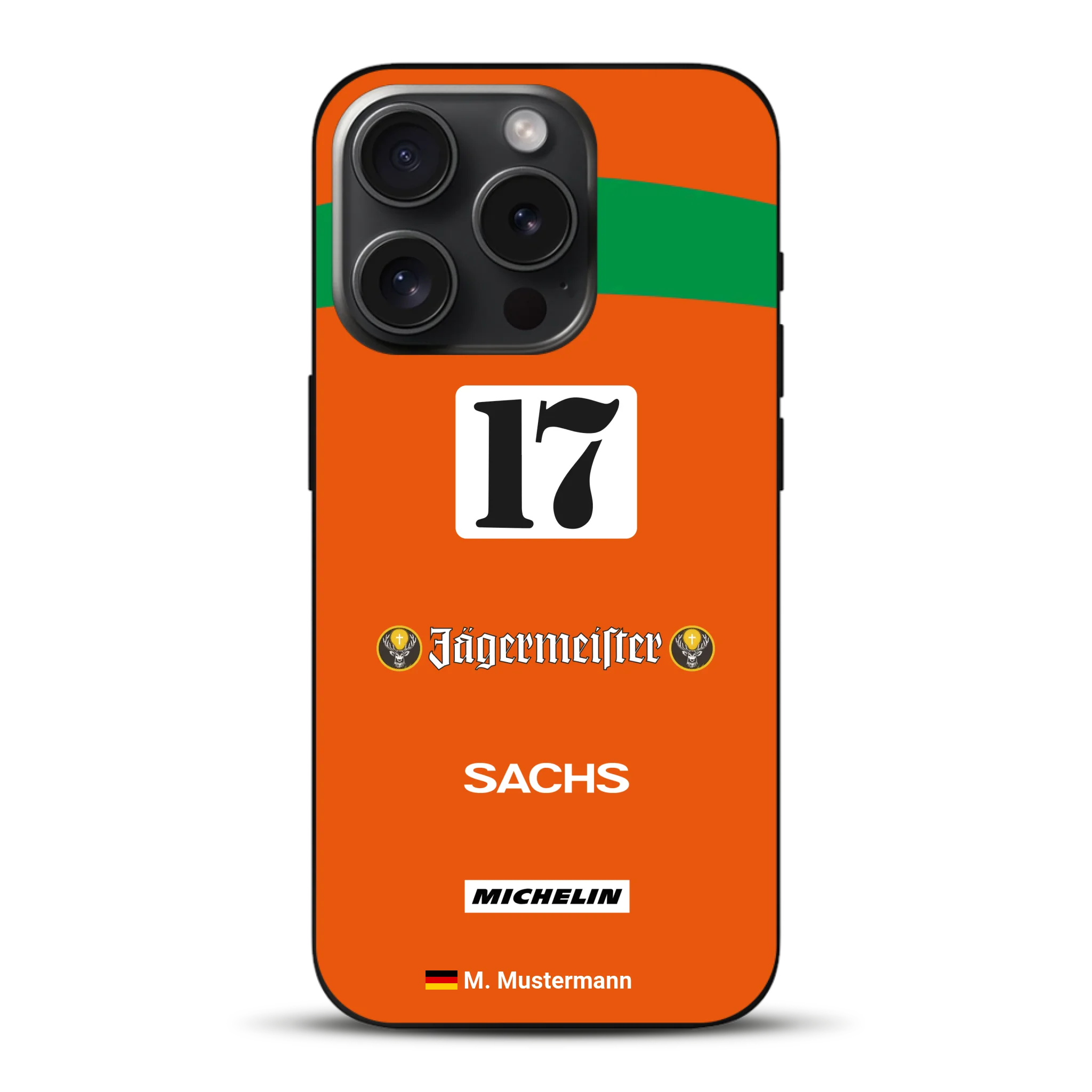 Brun Porsche 962 Livery - Custodia per cellulare personalizzata per iPhone