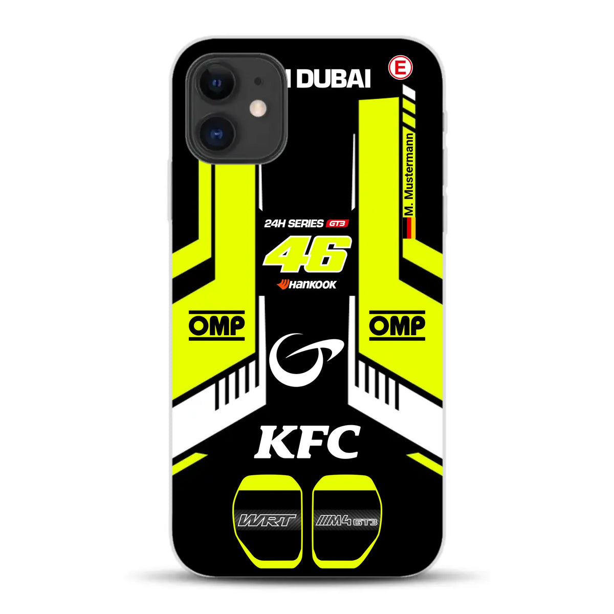 M4 GT3 #46 24h Dubai 2023 Rossi Livery - Individuelle Handyhülle für iPhone