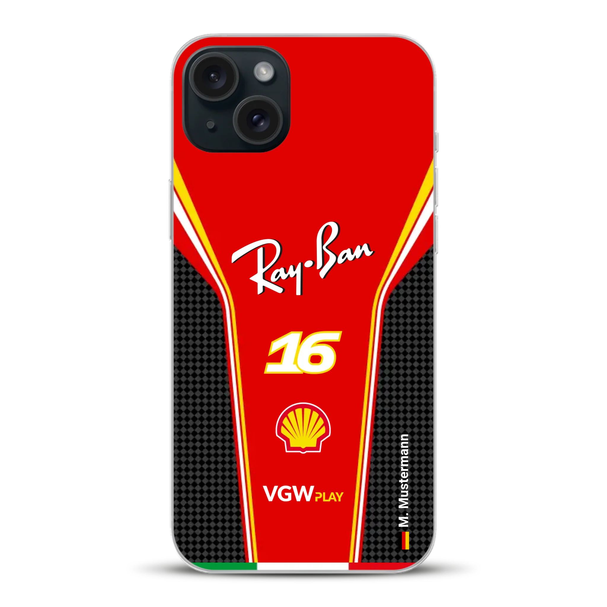Ferrari F1 2024 Livery - Custodia per cellulare personalizzata per iPhone