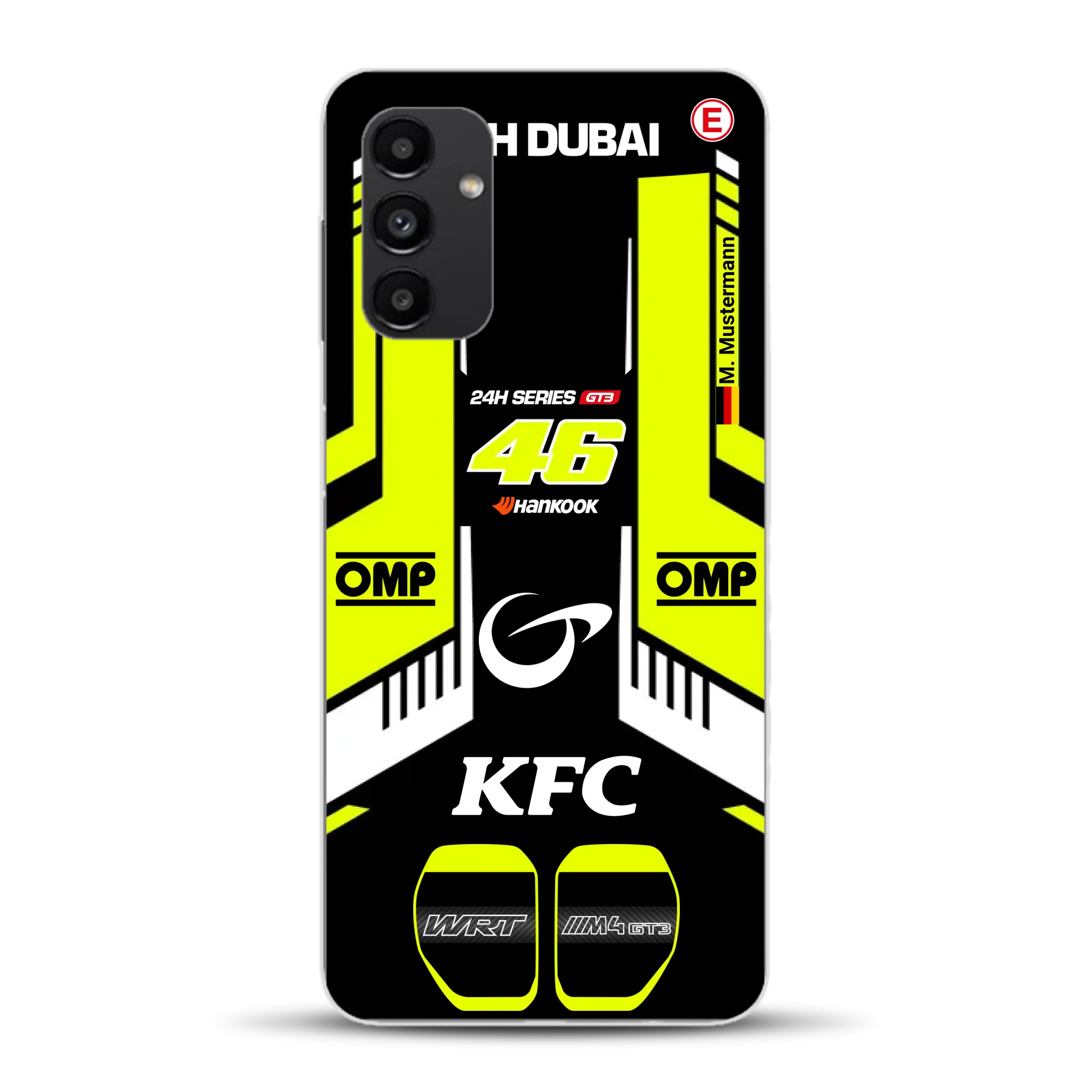 M4 GT3 #46 24h Dubai 2023 Rossi Livery - Custodia per cellulare personalizzata per Samsung