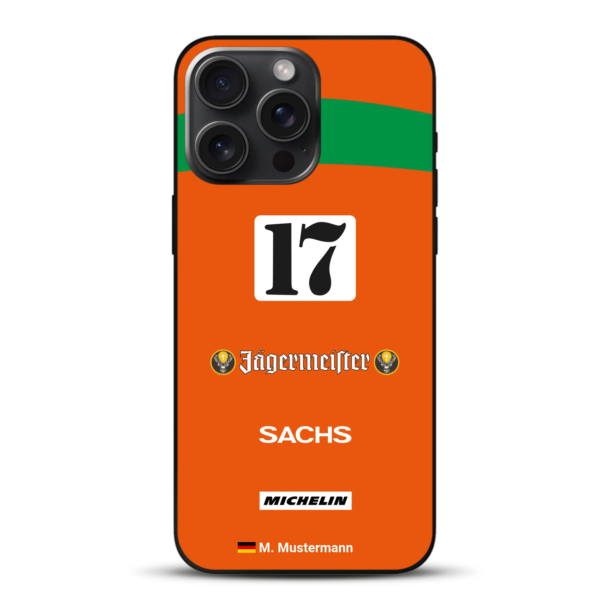 Brun Porsche 962 Livery - Custodia per cellulare personalizzata per iPhone