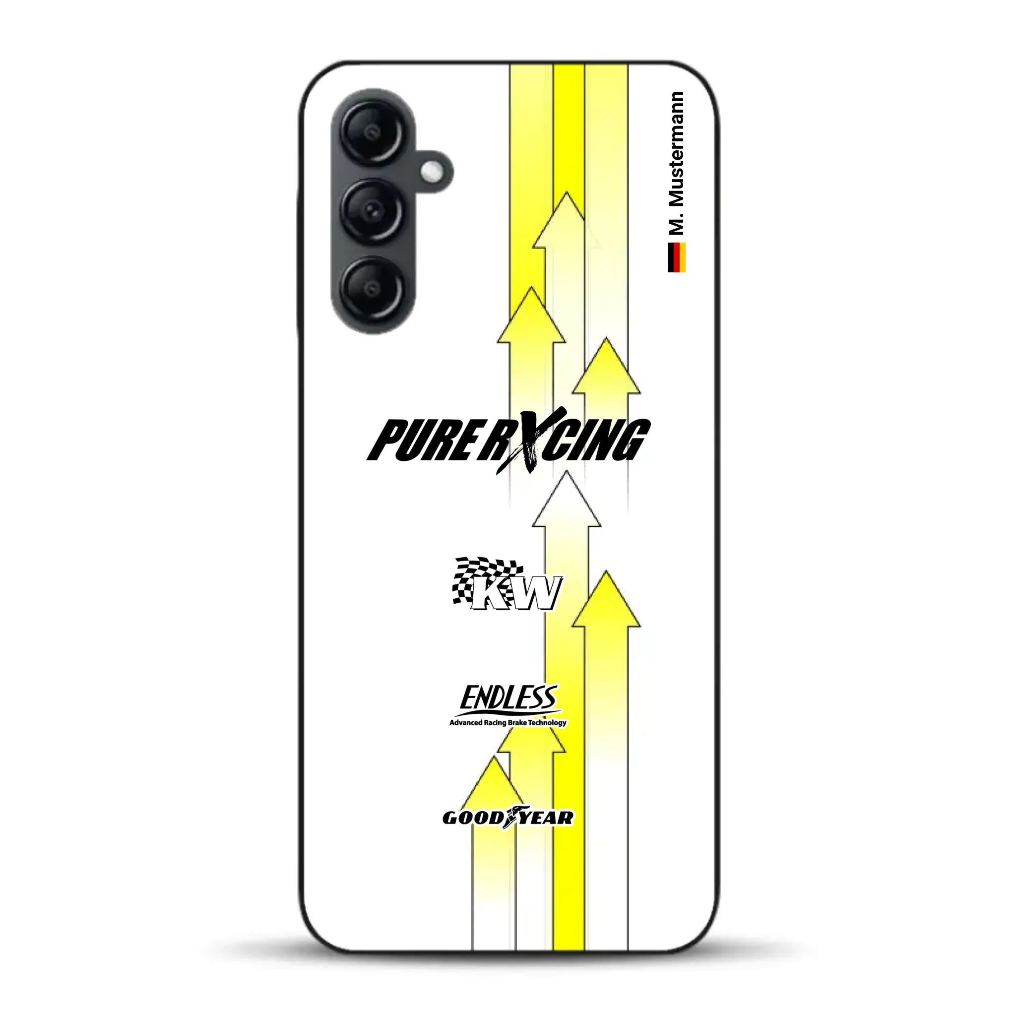 Grellino Porsche GT Livery - Personnalisé coque pour Samsung