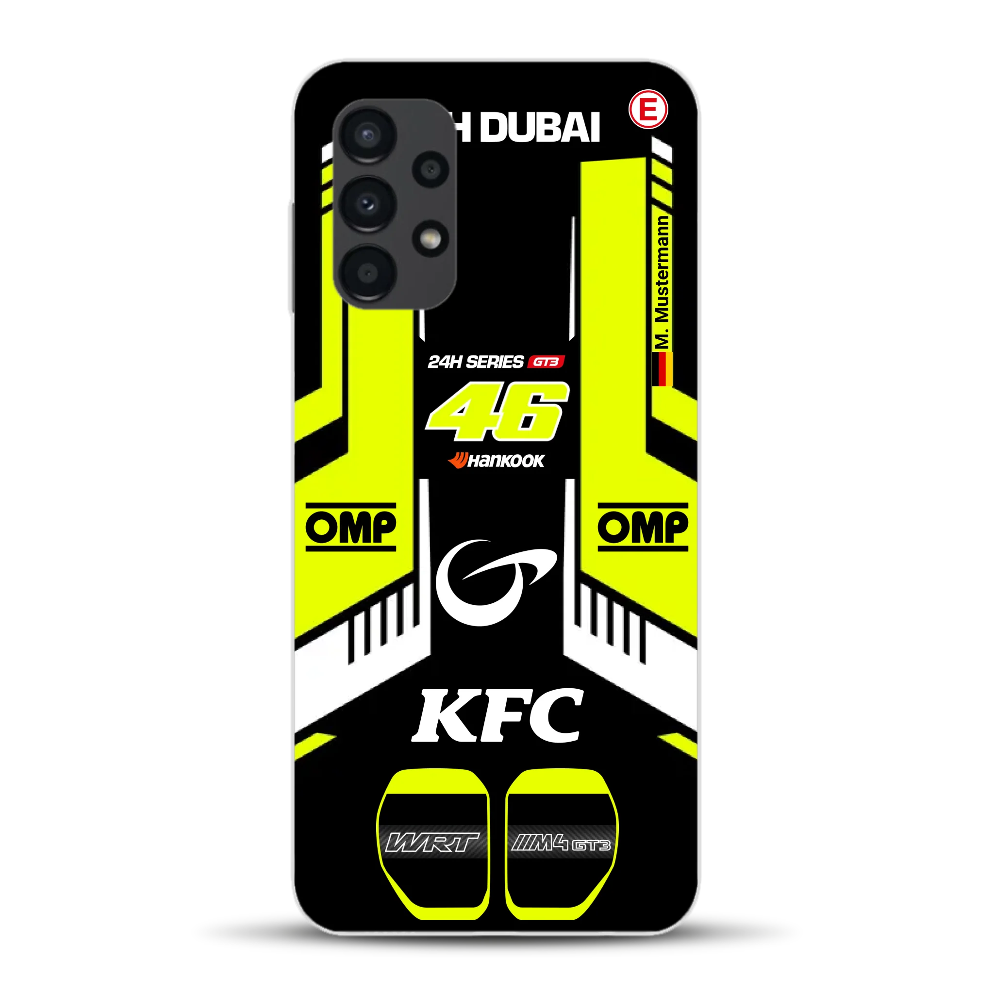 M4 GT3 #46 24h Dubai 2023 Rossi Livery - Individuelle Handyhülle für Samsung