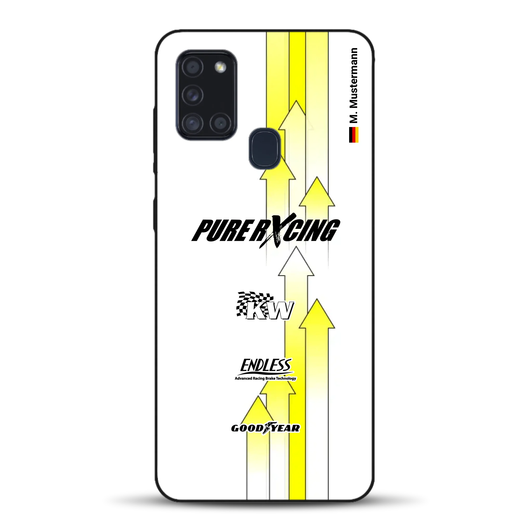 Grellino Porsche GT Livery - Personnalisé coque pour Samsung