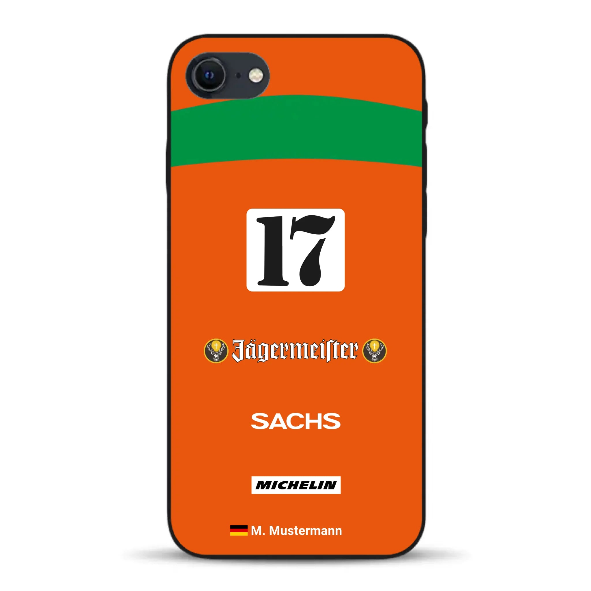 Brun Porsche 962 Livery - Custodia per cellulare personalizzata per iPhone
