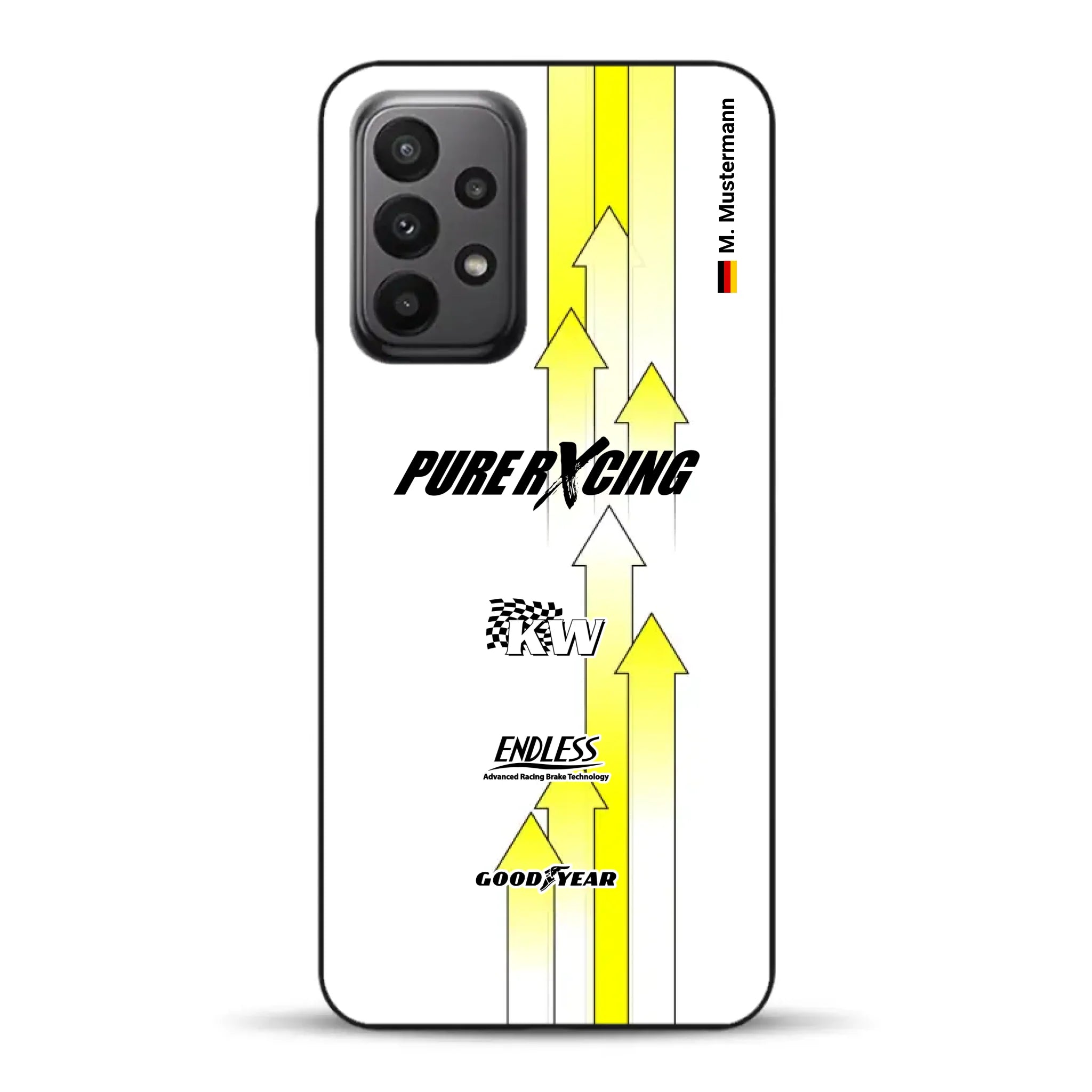 Grellino Porsche GT Livery - Personnalisé coque pour Samsung