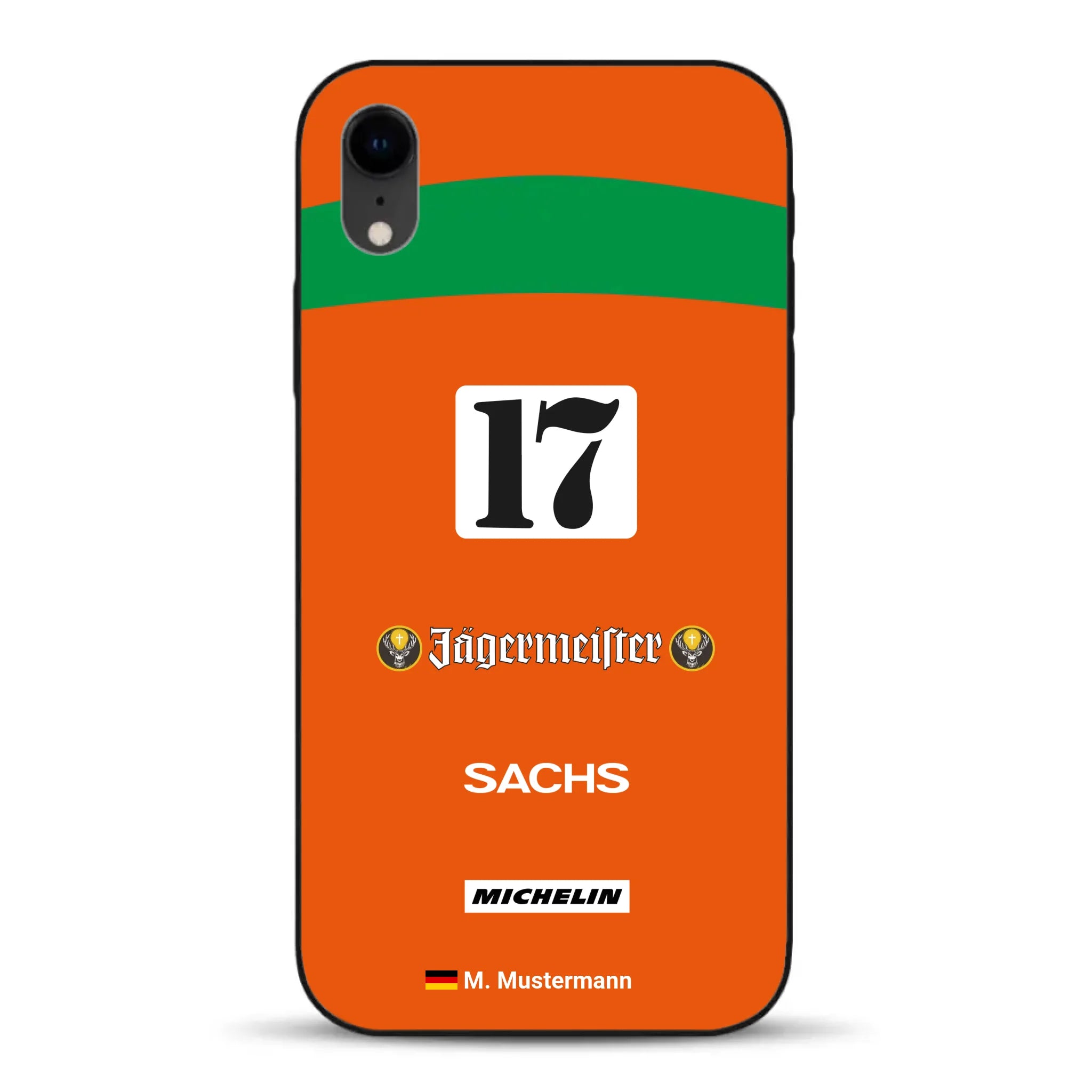 Brun Porsche 962 Livery - Custodia per cellulare personalizzata per iPhone
