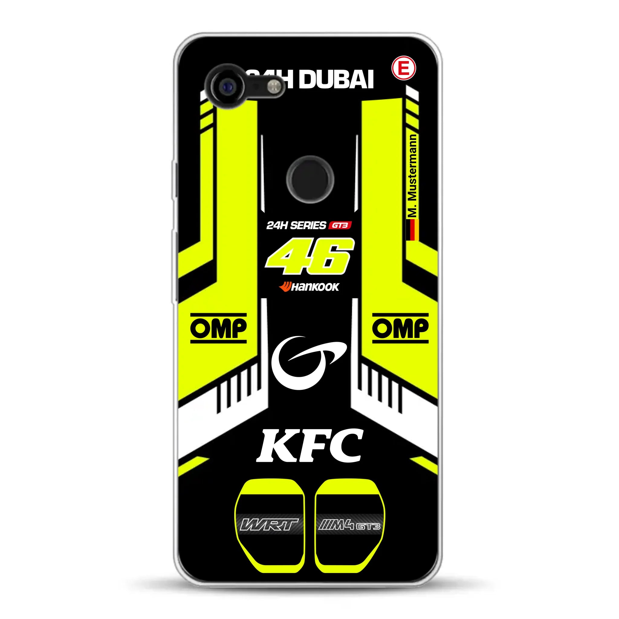 M4 GT3 #46 24h Dubai 2023 Rossi Livery - Custodia per cellulare personalizzata per Google