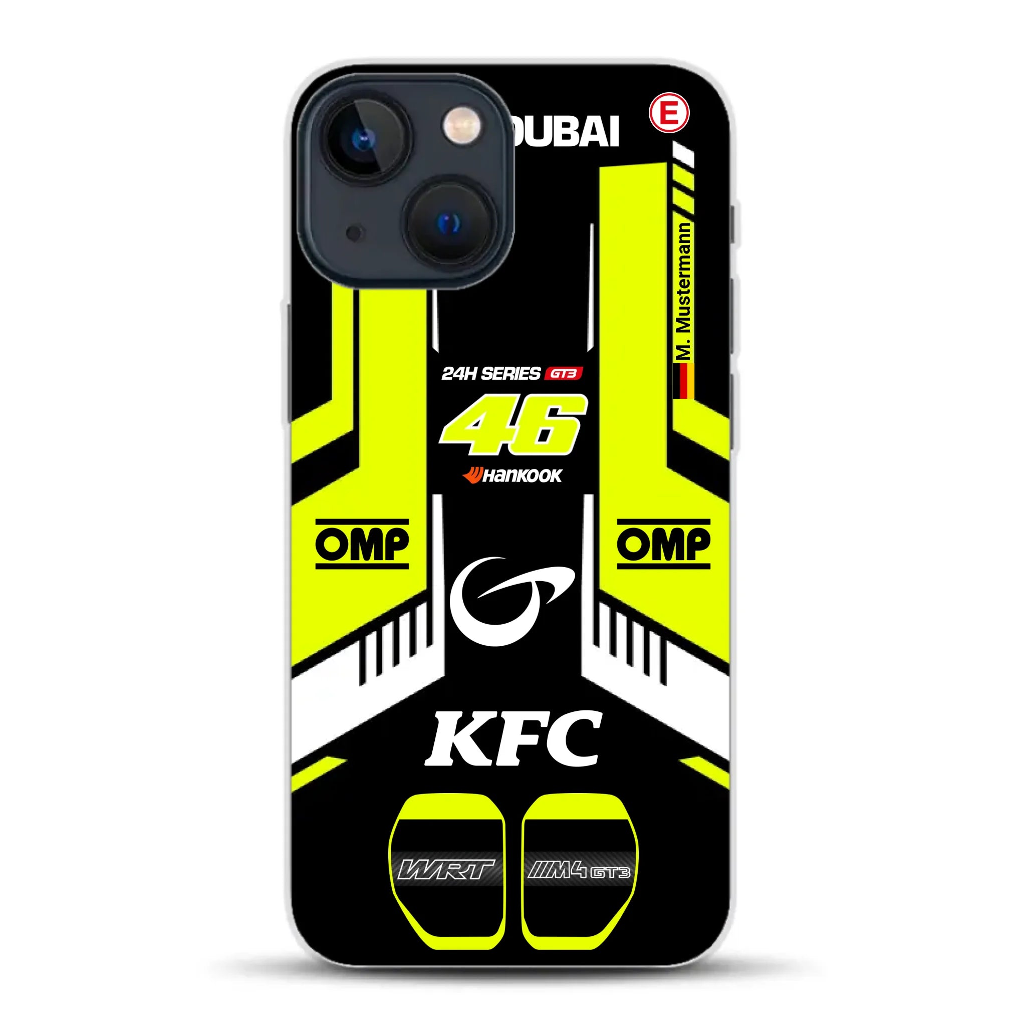 M4 GT3 #46 24h Dubai 2023 Rossi Livery - Custom phone case for iPhone