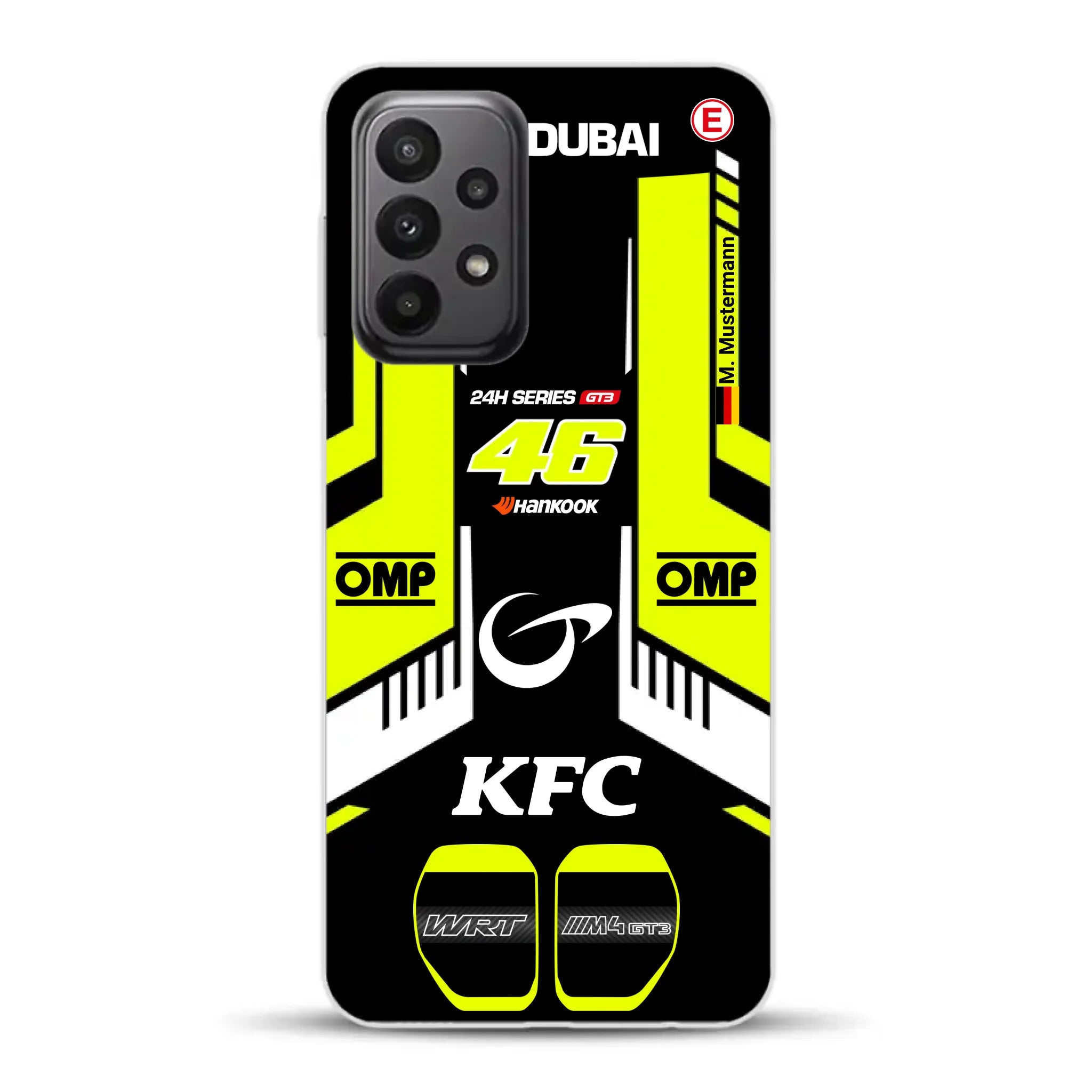 M4 GT3 #46 24h Dubai 2023 Rossi Livery - Custodia per cellulare personalizzata per Samsung
