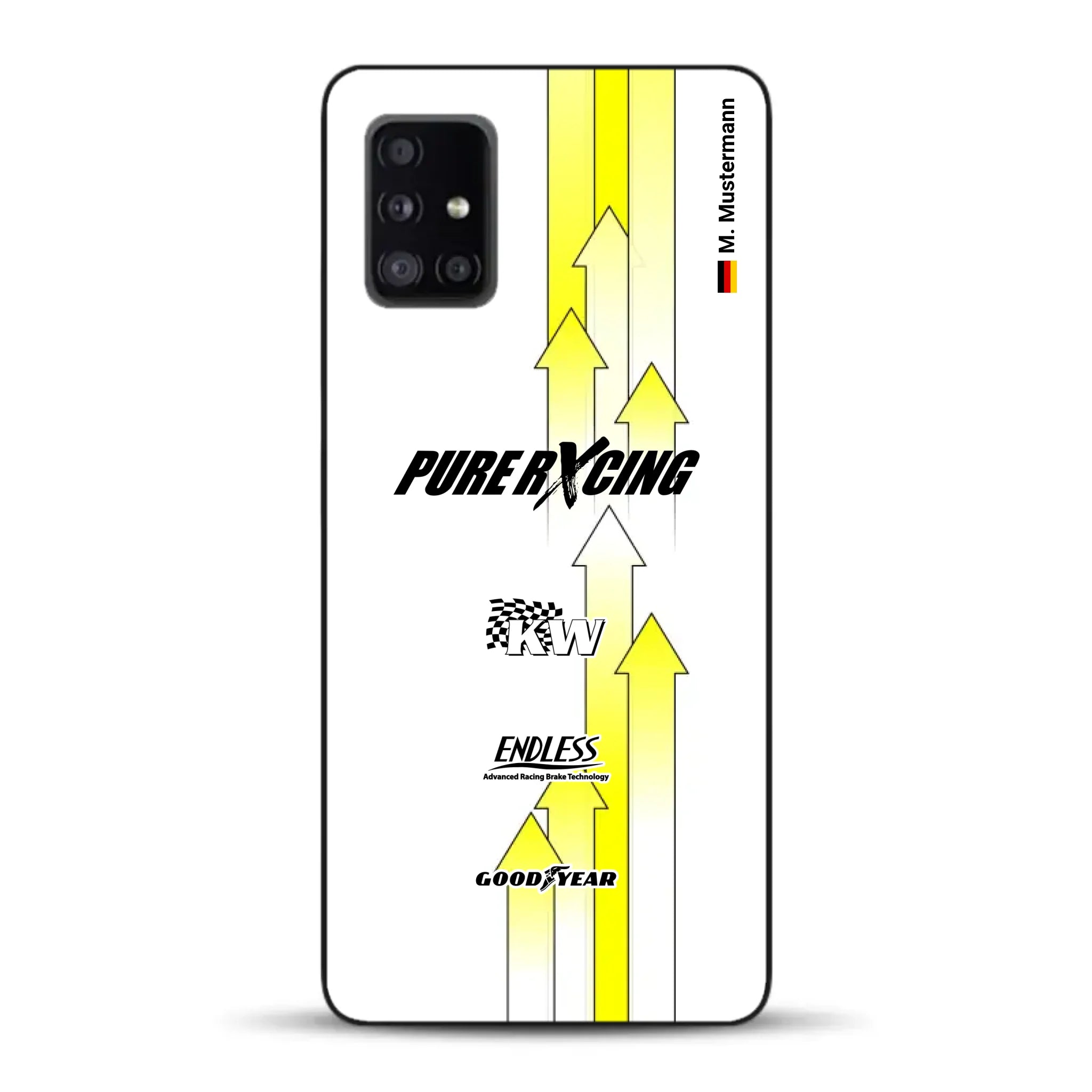 Grellino Porsche GT Livery - Personnalisé coque pour Samsung