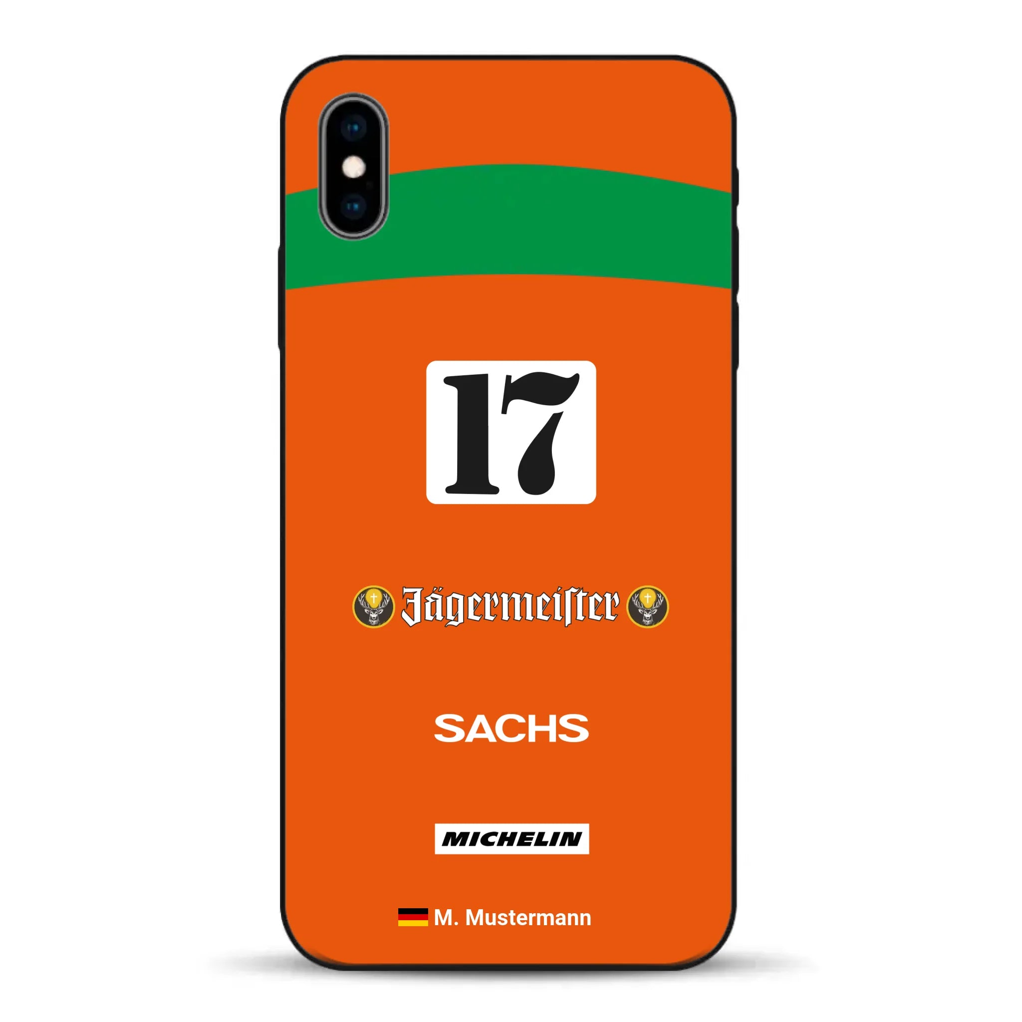 Brun Porsche 962 Livery - Custodia per cellulare personalizzata per iPhone