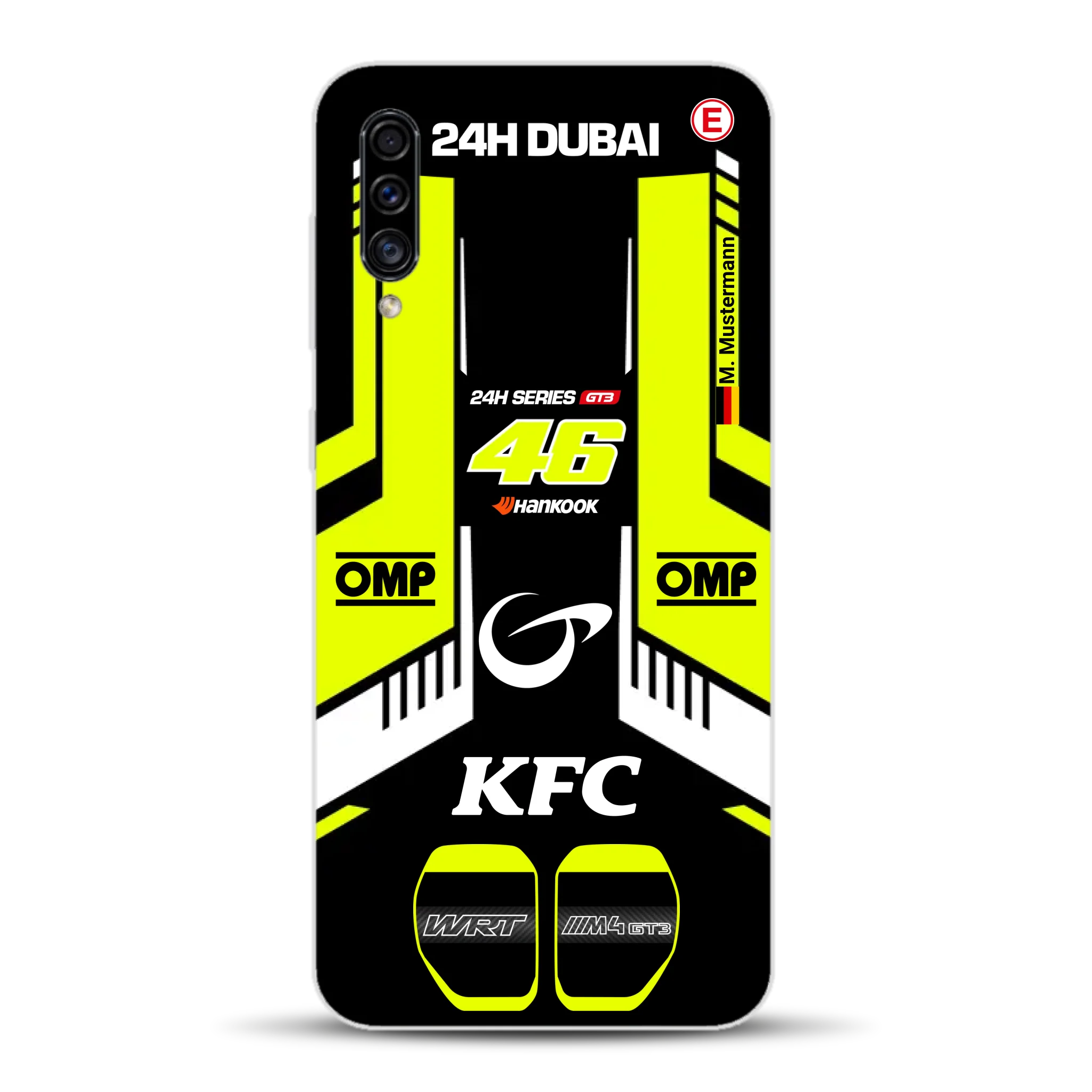 M4 GT3 #46 24h Dubai 2023 Rossi Livery - Custodia per cellulare personalizzata per Samsung