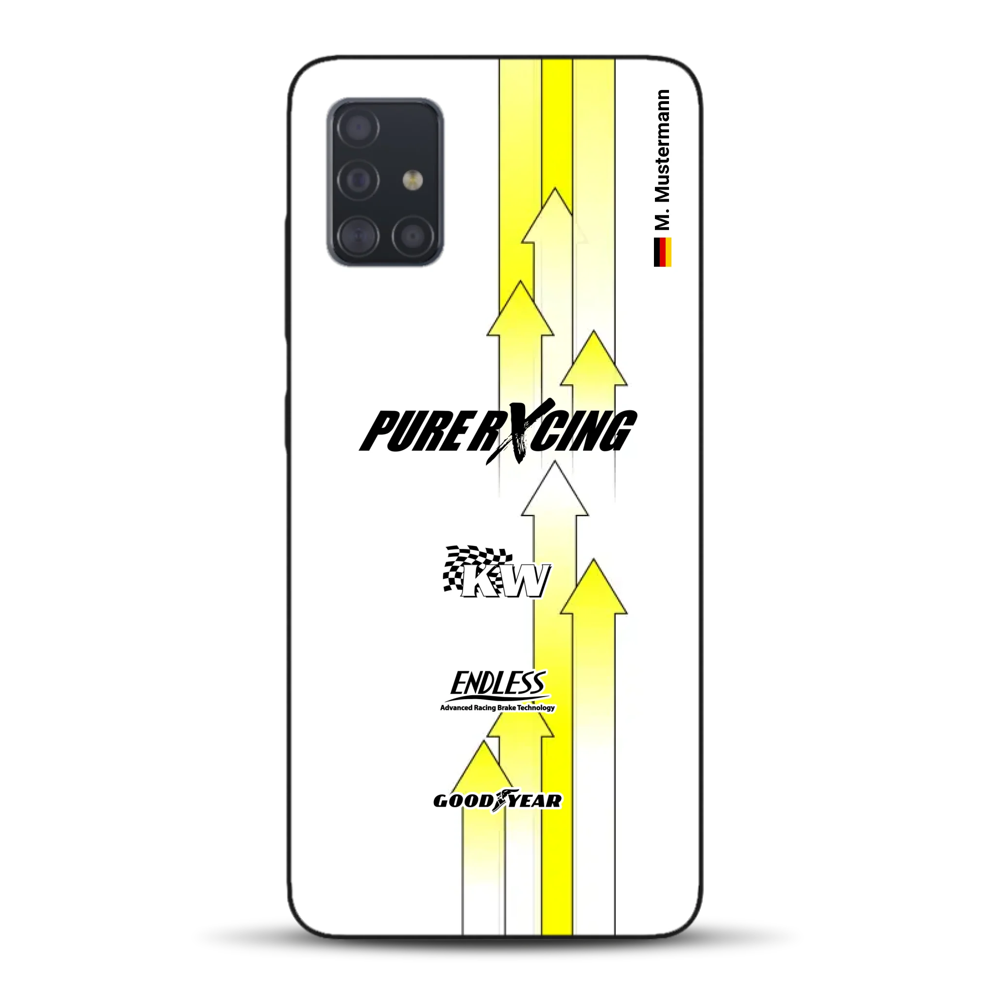 Grellino Porsche GT Livery - Personnalisé coque pour Samsung