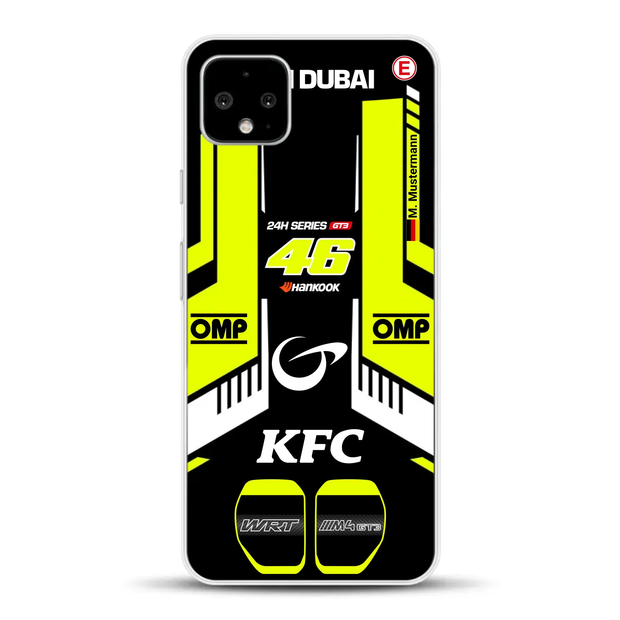 M4 GT3 #46 24h Dubai 2023 Rossi Livery - Personnalisé coque pour Google