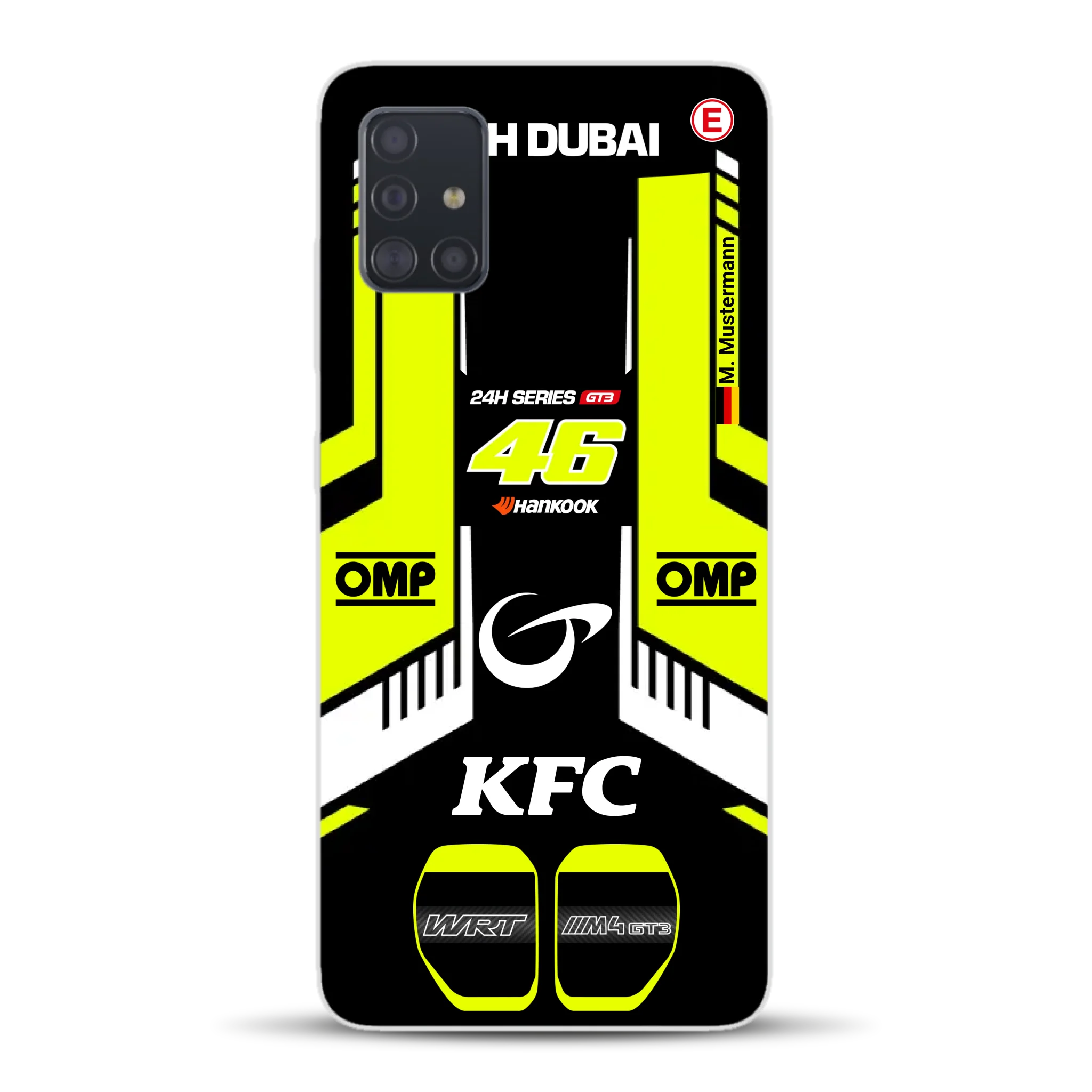 M4 GT3 #46 24h Dubai 2023 Rossi Livery - Custodia per cellulare personalizzata per Samsung