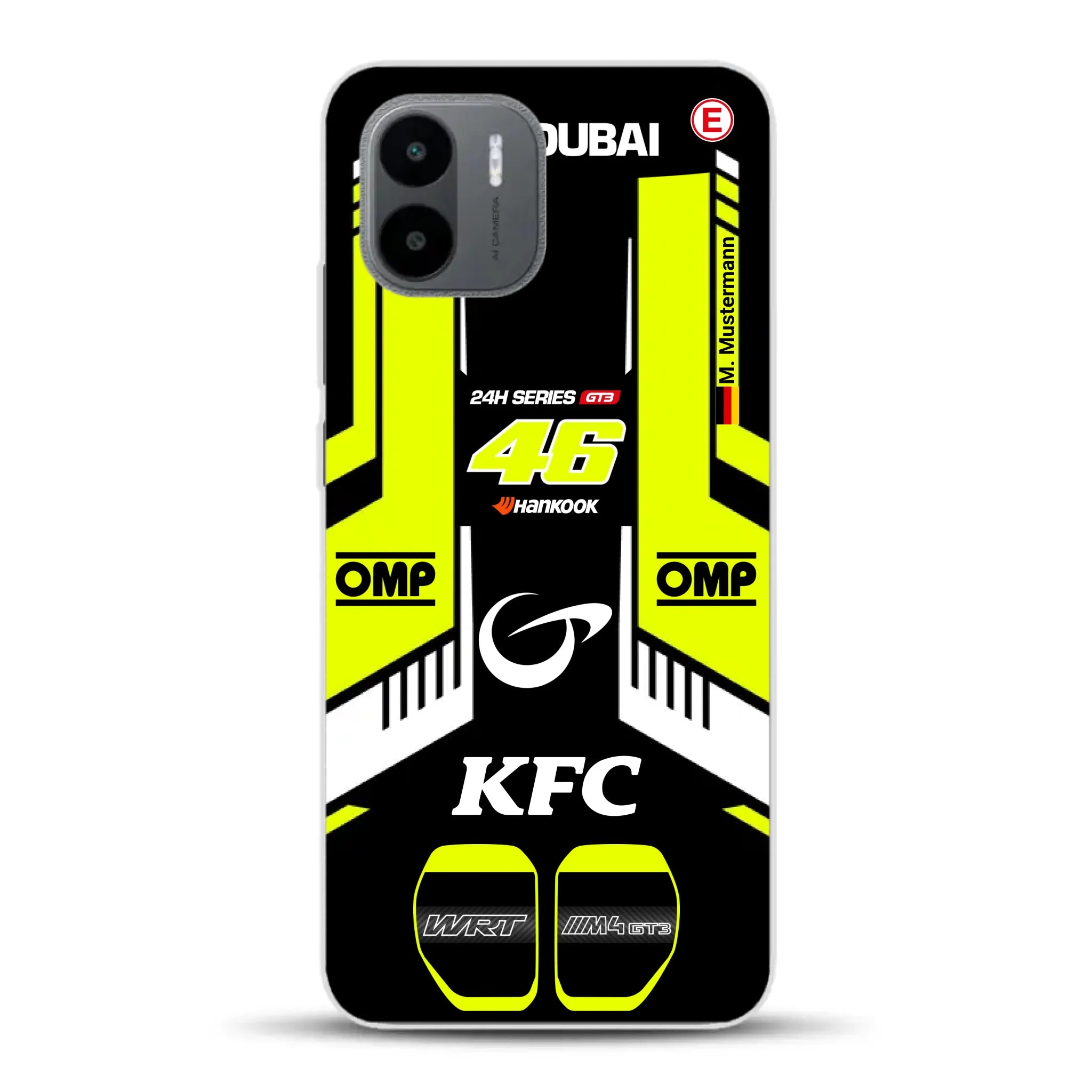 M4 GT3 #46 24h Dubai 2023 Rossi Livery - Custodia per cellulare personalizzata per Xiaomi