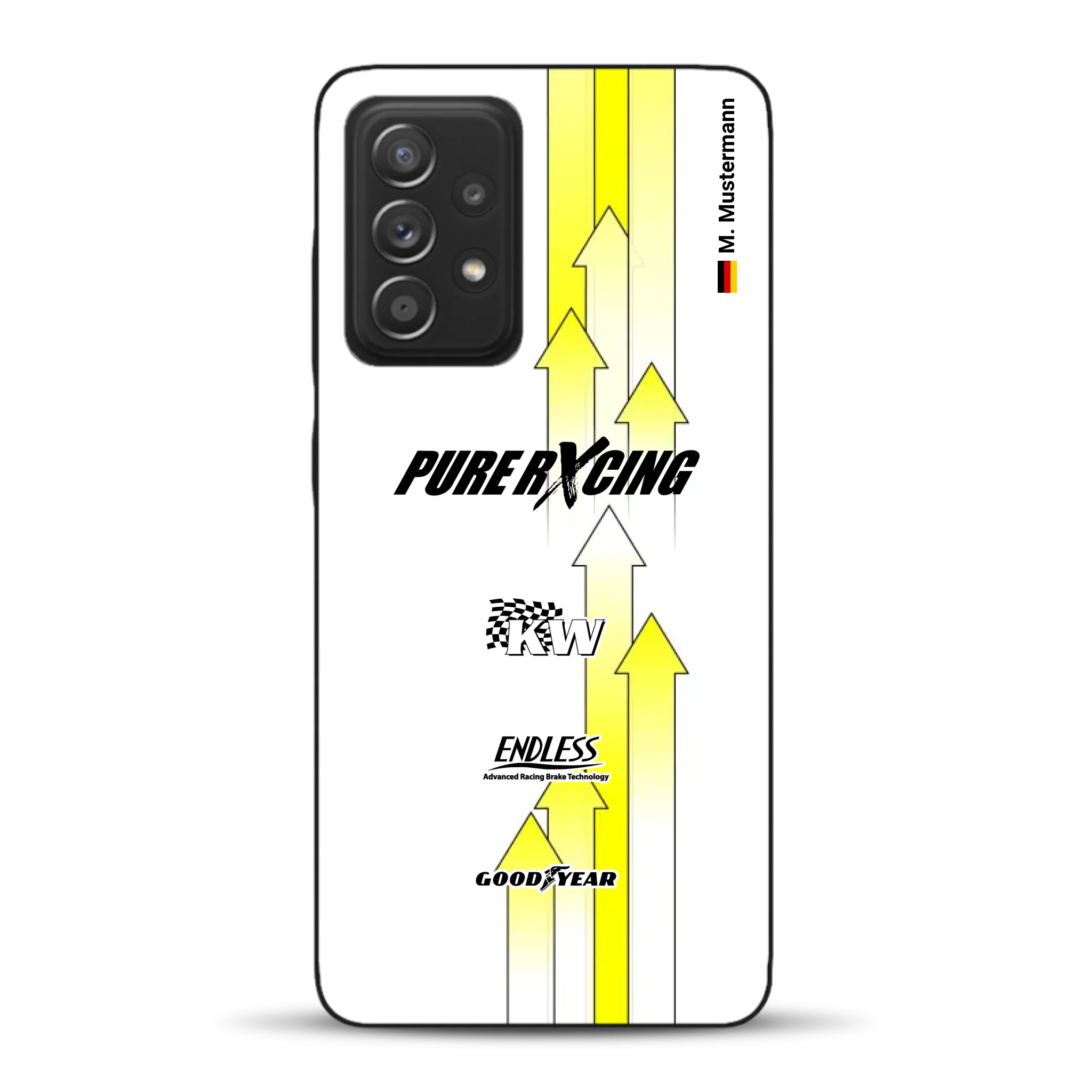 Grellino Porsche GT Livery - Individuelle Handyhülle für Samsung
