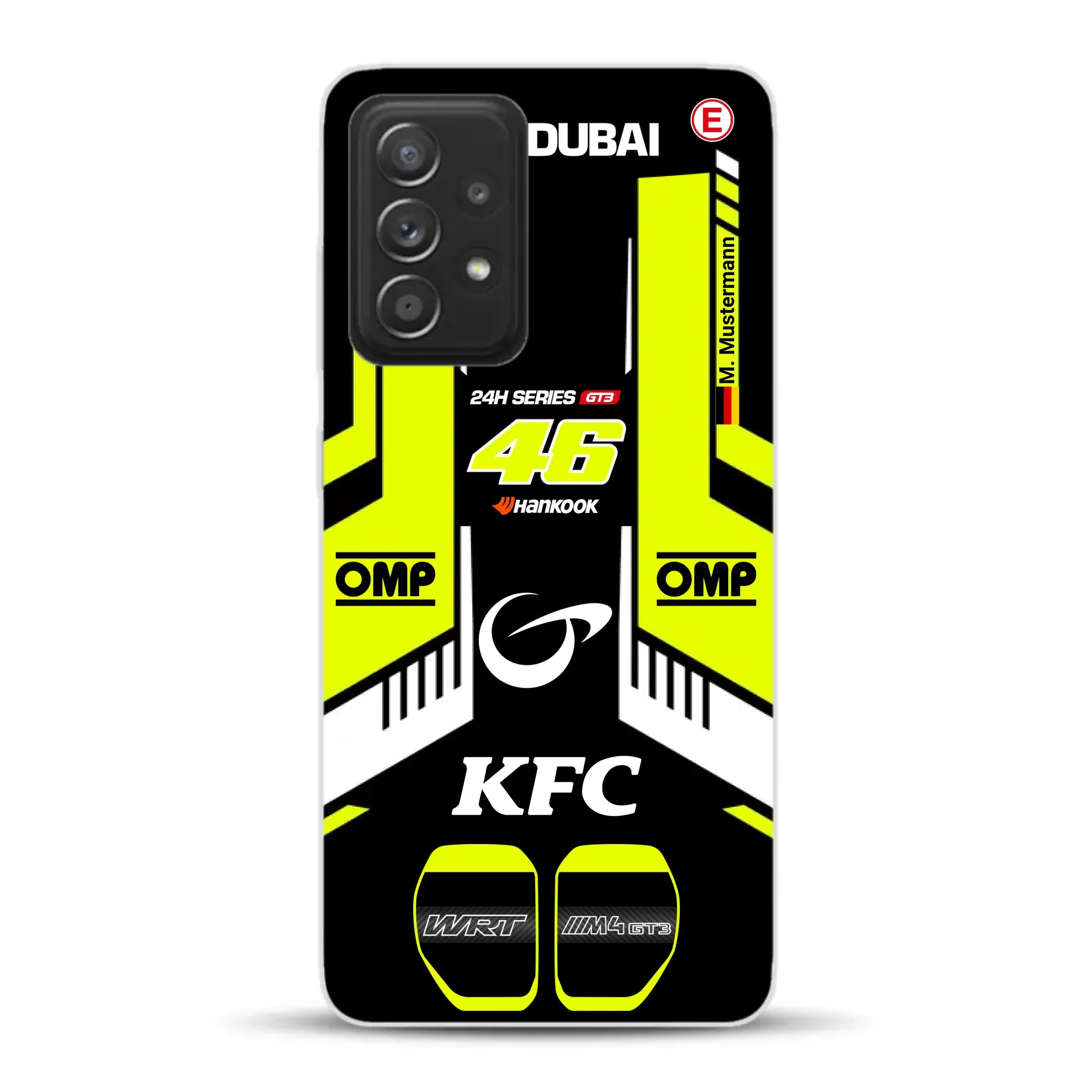 M4 GT3 #46 24h Dubai 2023 Rossi Livery - Individuelle Handyhülle für Samsung