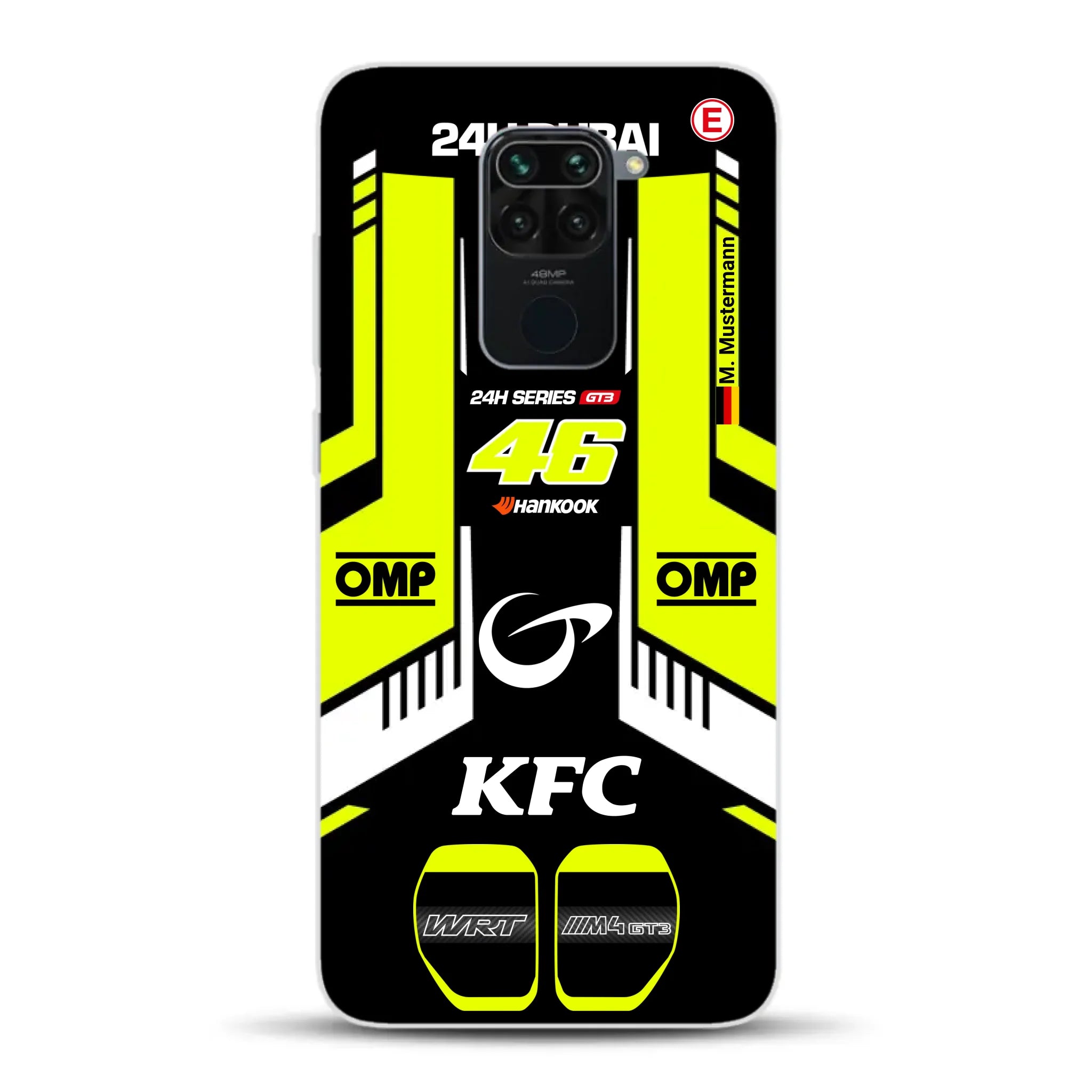 M4 GT3 #46 24h Dubai 2023 Rossi Livery - Custodia per cellulare personalizzata per Xiaomi