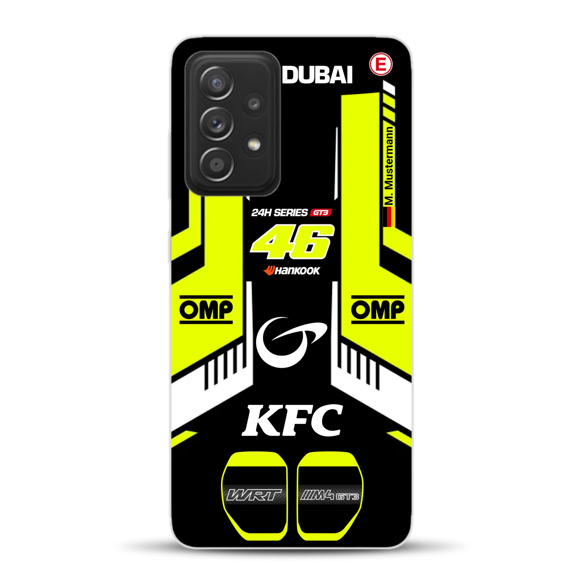 M4 GT3 #46 24h Dubai 2023 Rossi Livery - Custodia per cellulare personalizzata per Samsung