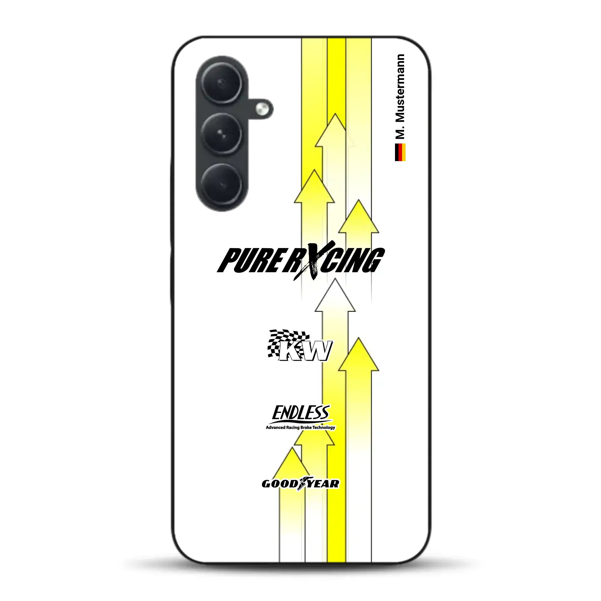 Grellino Porsche GT Livery - Custom phone case for Samsung