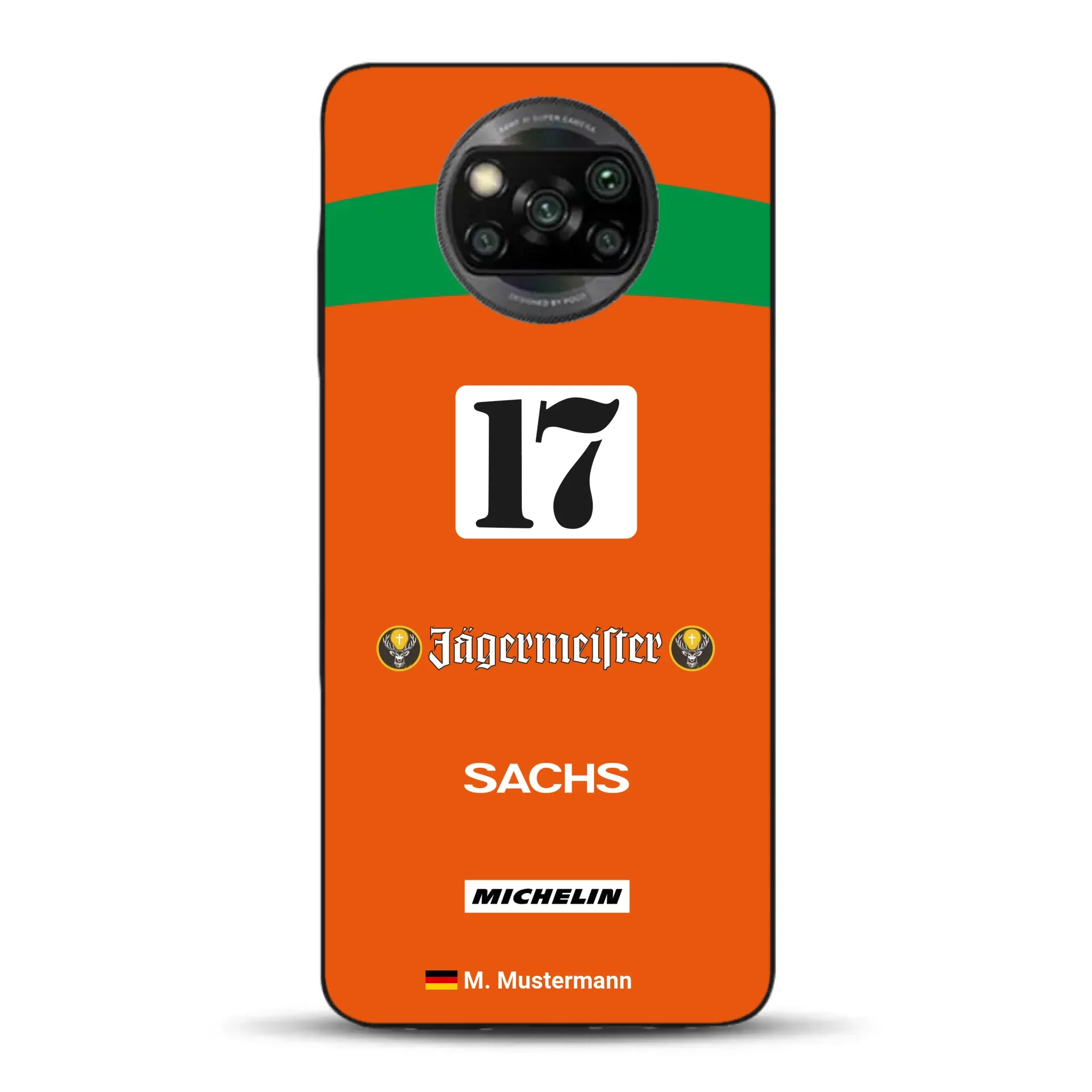 Brun Porsche 962 Livery - Personnalisé coque pour Xiaomi