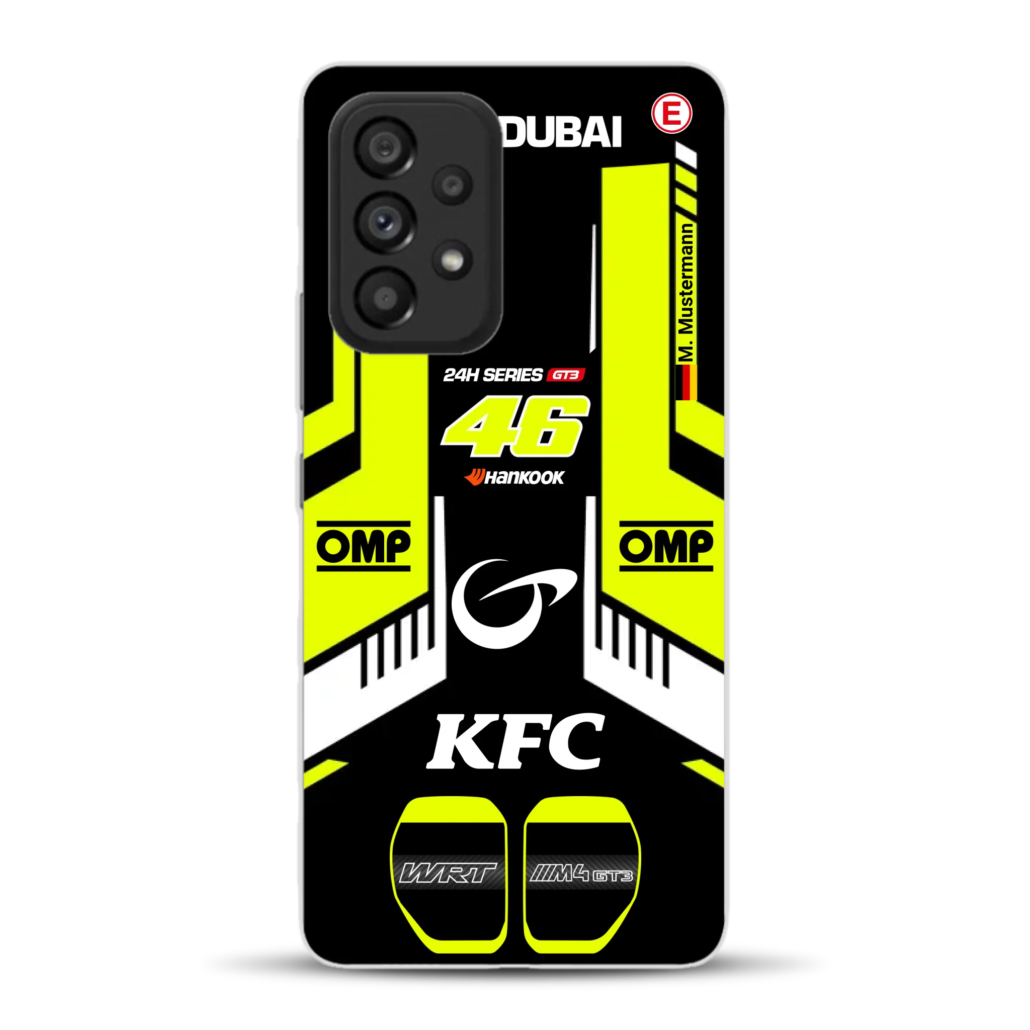 M4 GT3 #46 24h Dubai 2023 Rossi Livery - Custodia per cellulare personalizzata per Samsung