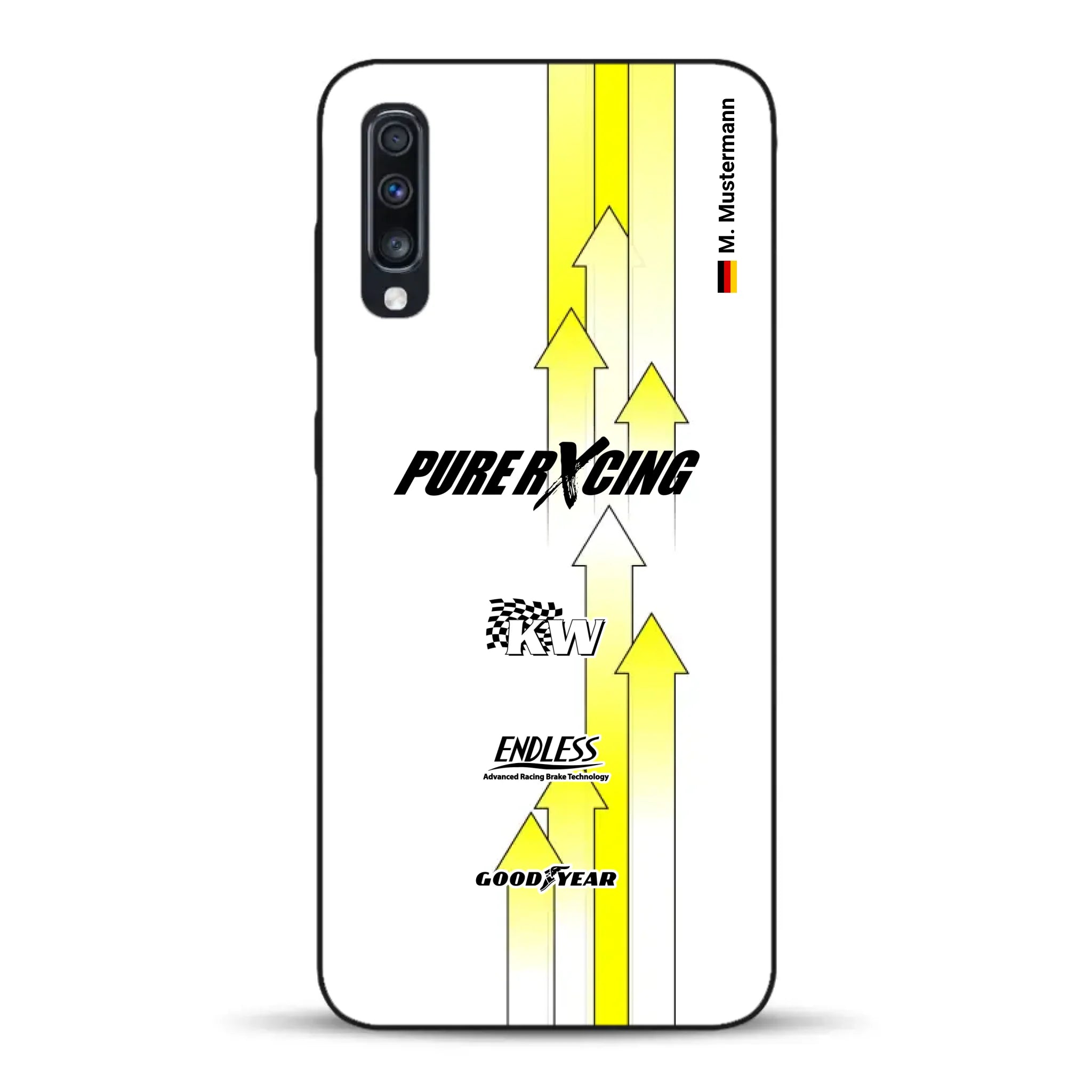 Grellino Porsche GT Livery - Personnalisé coque pour Samsung