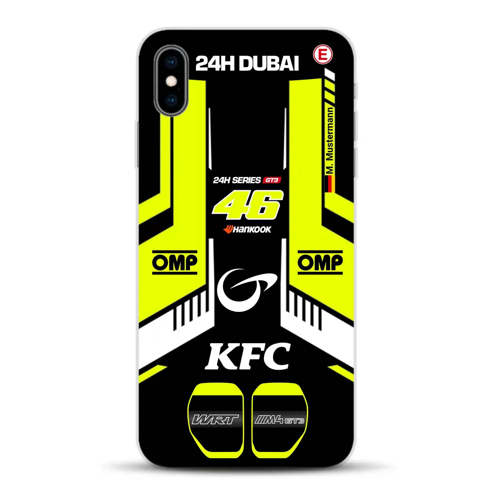 M4 GT3 #46 24h Dubai 2023 Rossi Livery - Custom phone case for iPhone