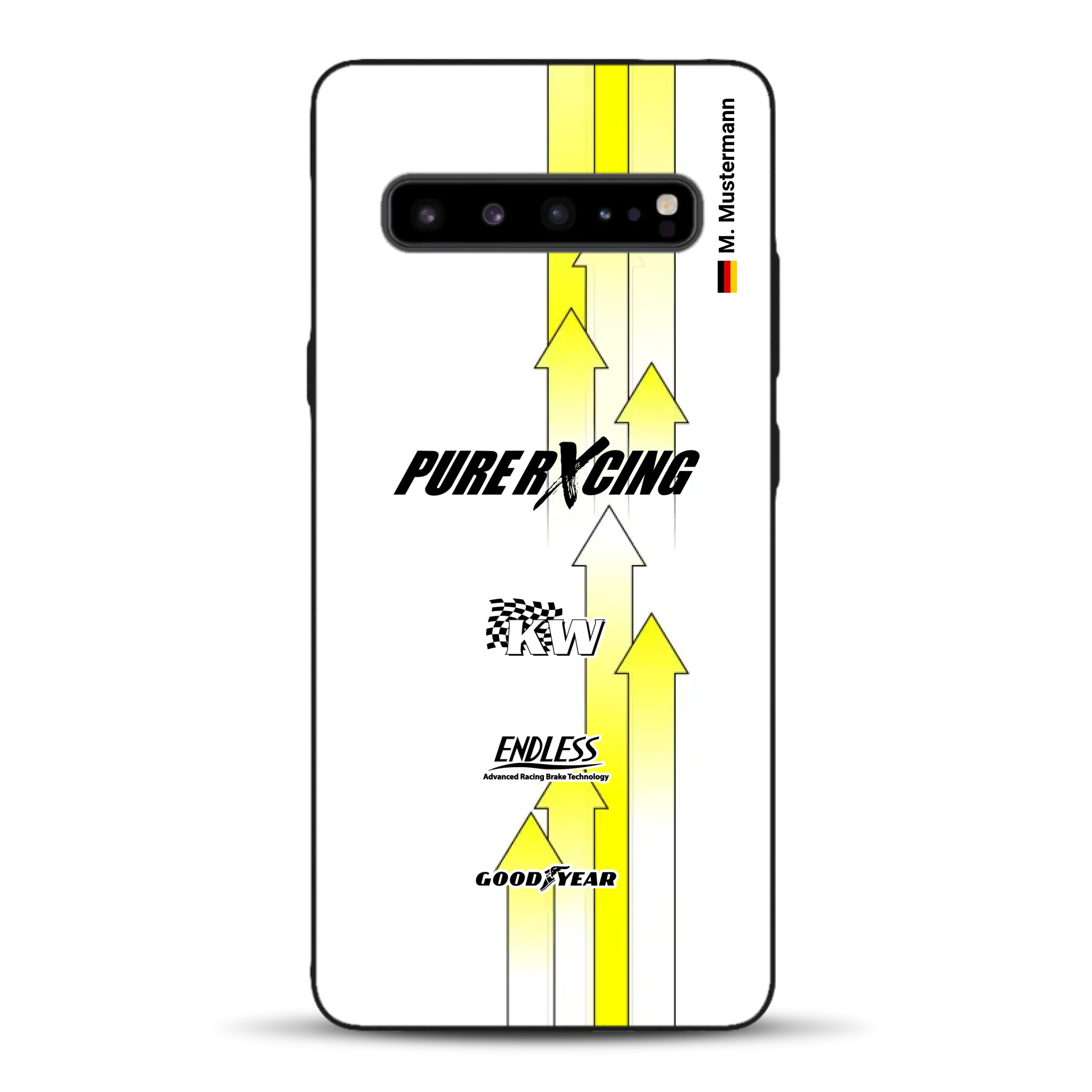 Grellino Porsche GT Livery - Custom phone case for Samsung