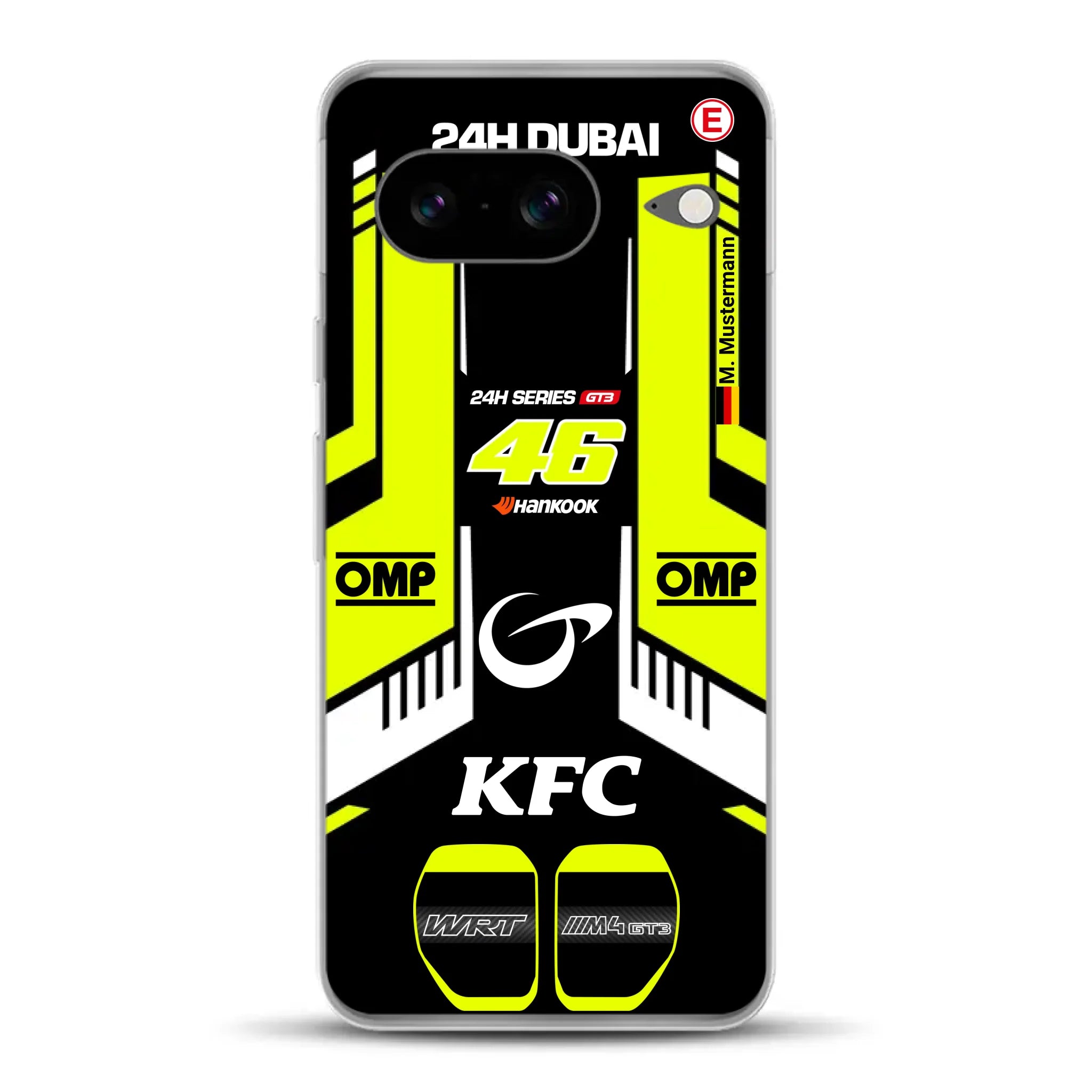 M4 GT3 #46 24h Dubai 2023 Rossi Livery - Personnalisé coque pour Google