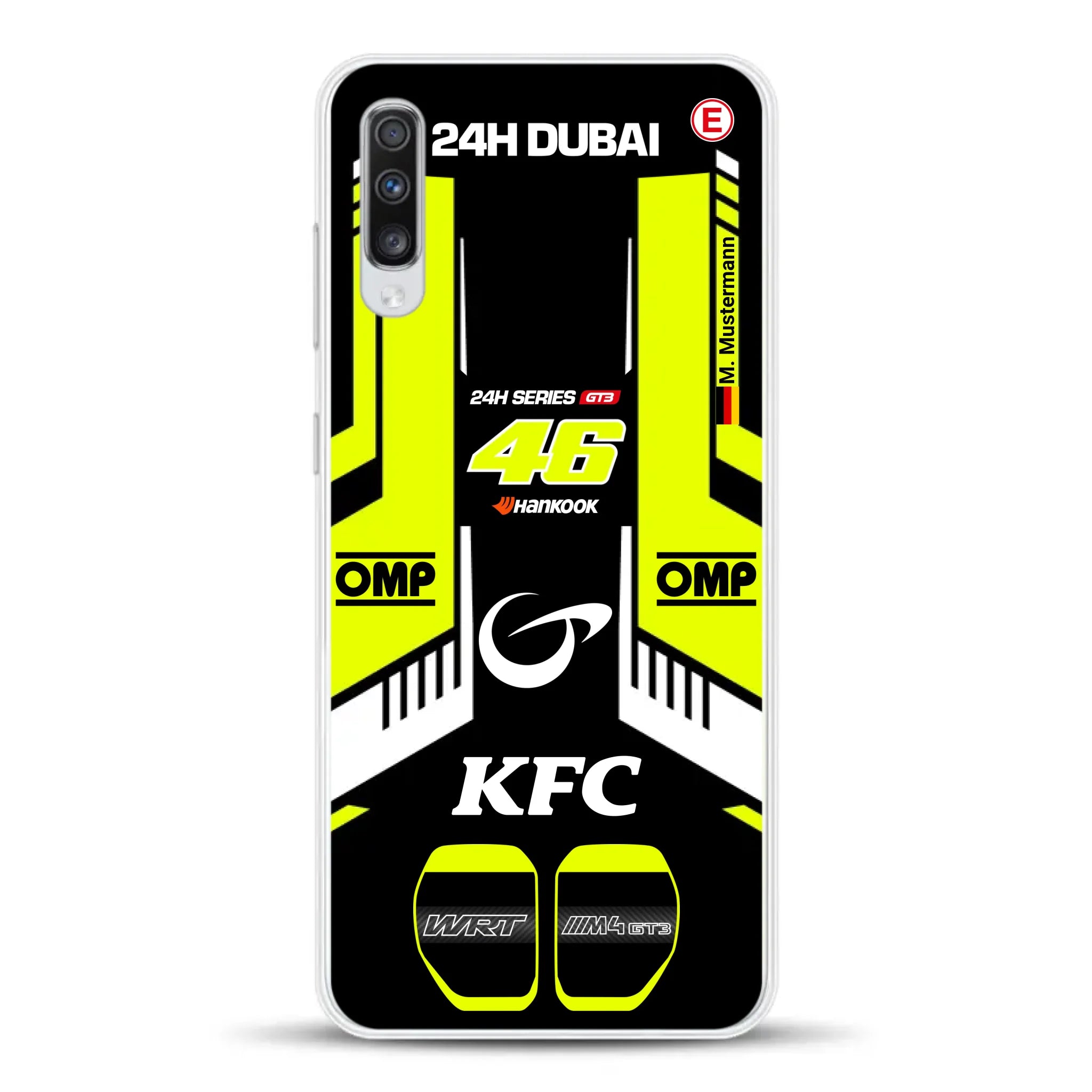 M4 GT3 #46 24h Dubai 2023 Rossi Livery - Custodia per cellulare personalizzata per Samsung