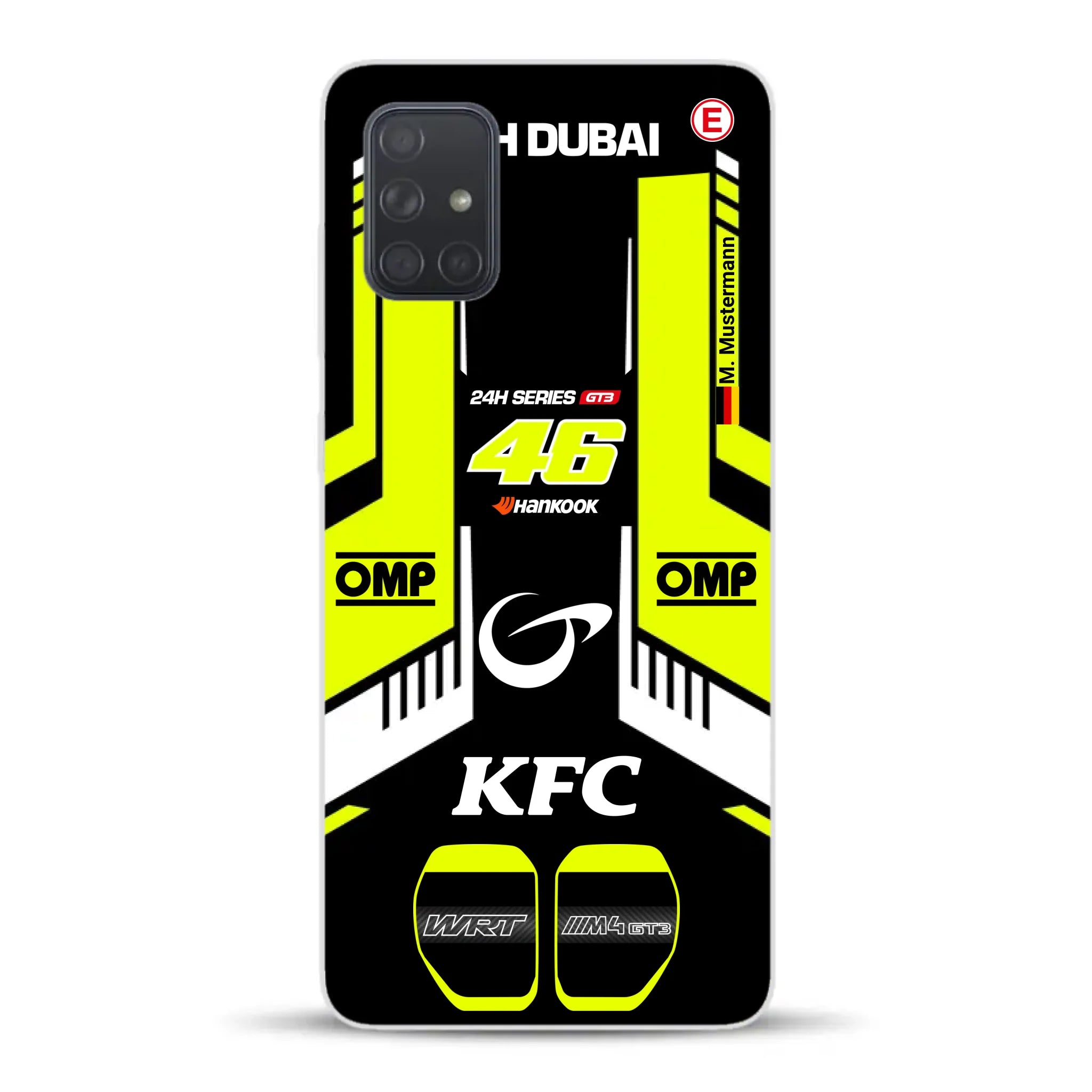 M4 GT3 #46 24h Dubai 2023 Rossi Livery - Custodia per cellulare personalizzata per Samsung