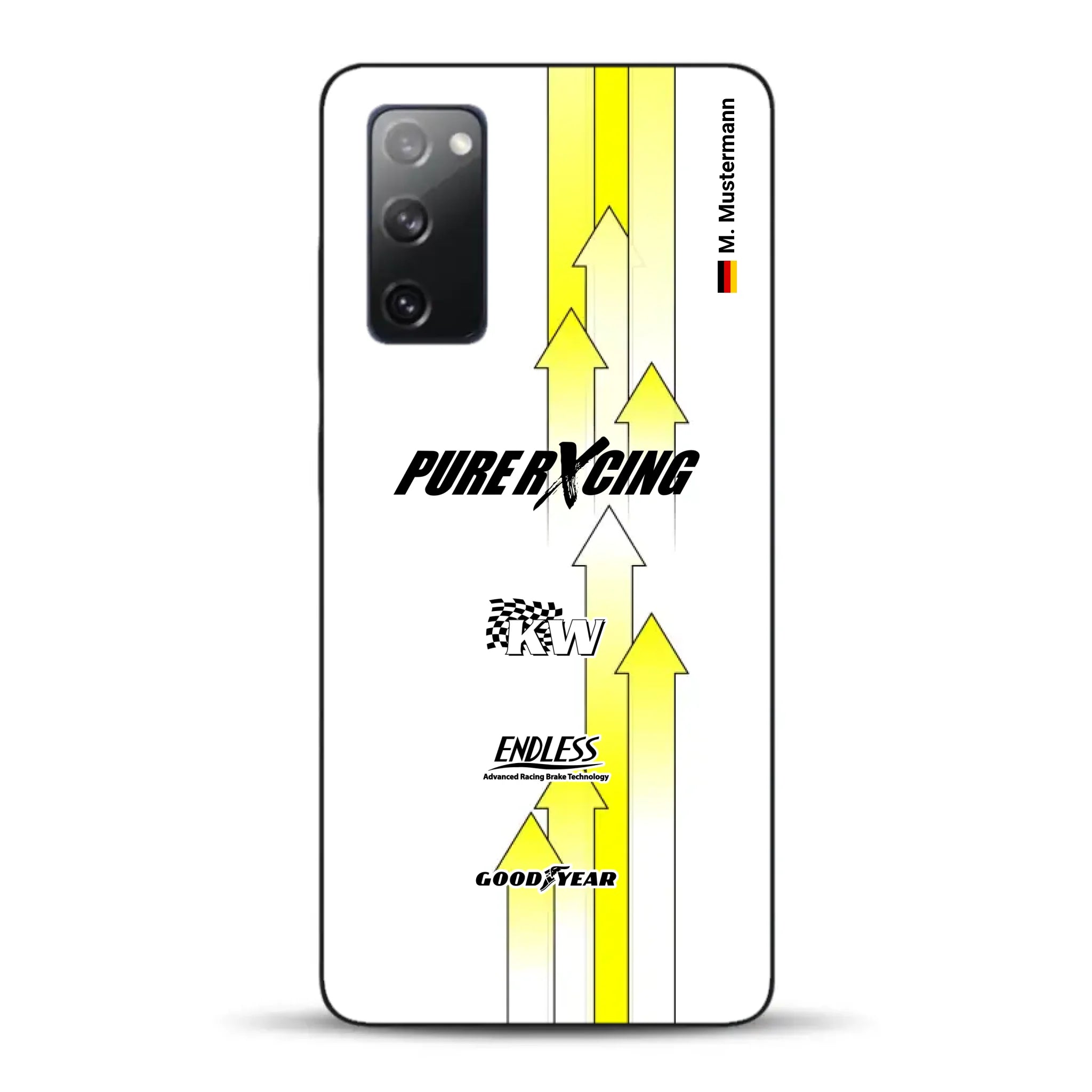 Grellino Porsche GT Livery - Personnalisé coque pour Samsung