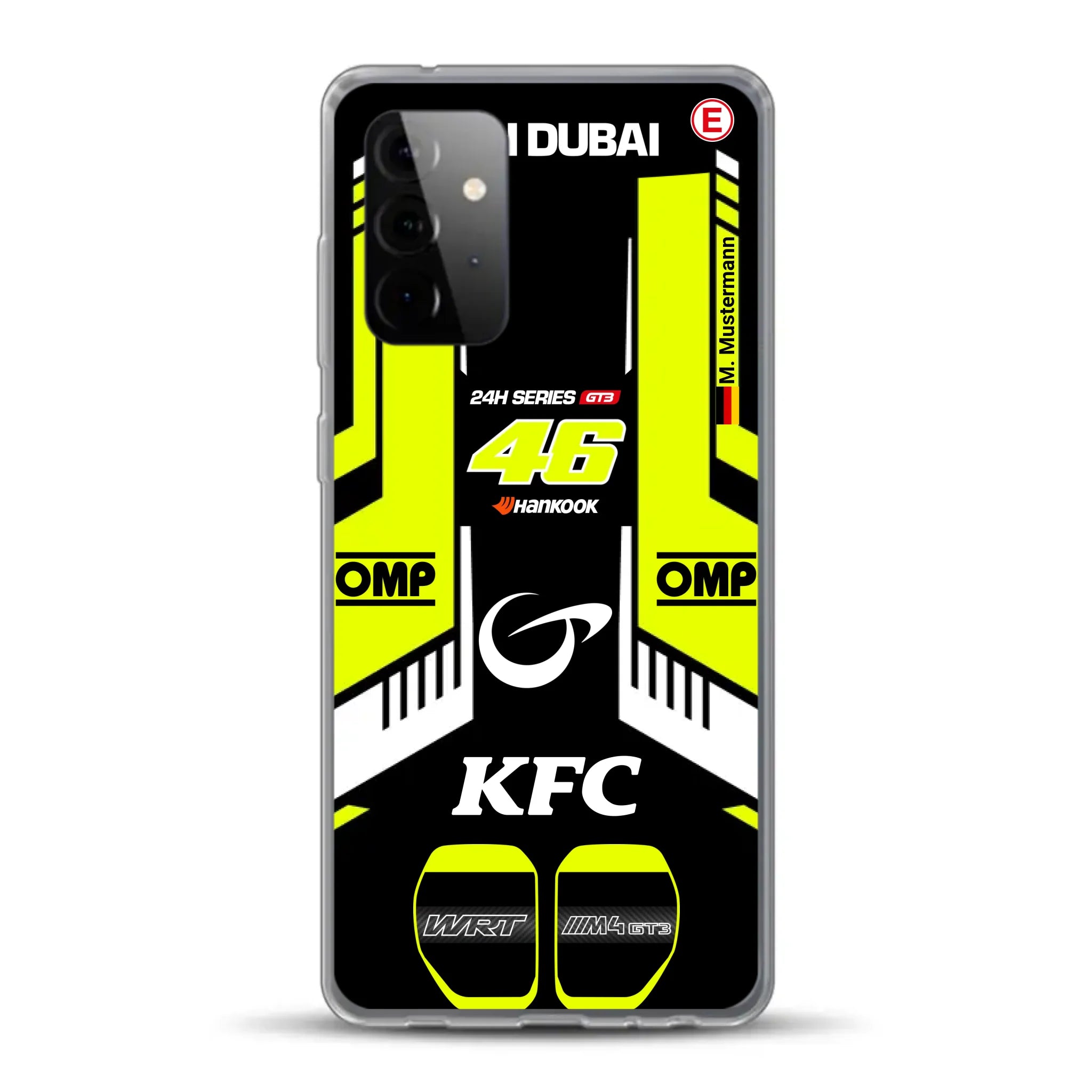 M4 GT3 #46 24h Dubai 2023 Rossi Livery - Individuelle Handyhülle für Samsung
