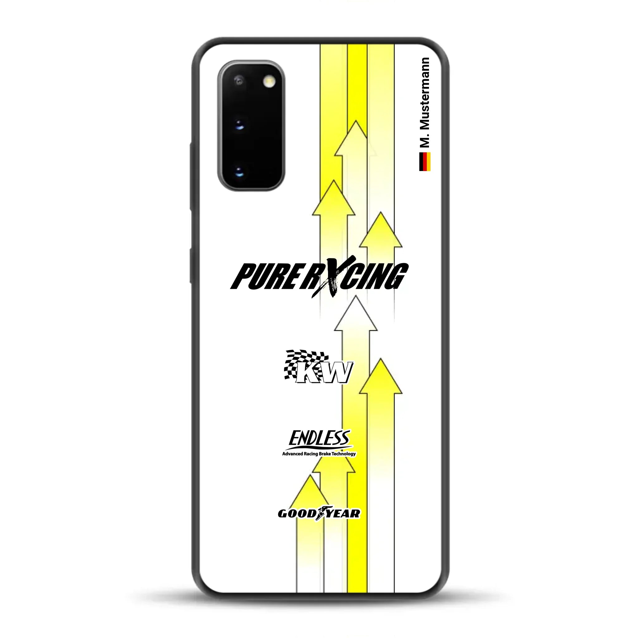 Grellino Porsche GT Livery - Custom phone case for Samsung