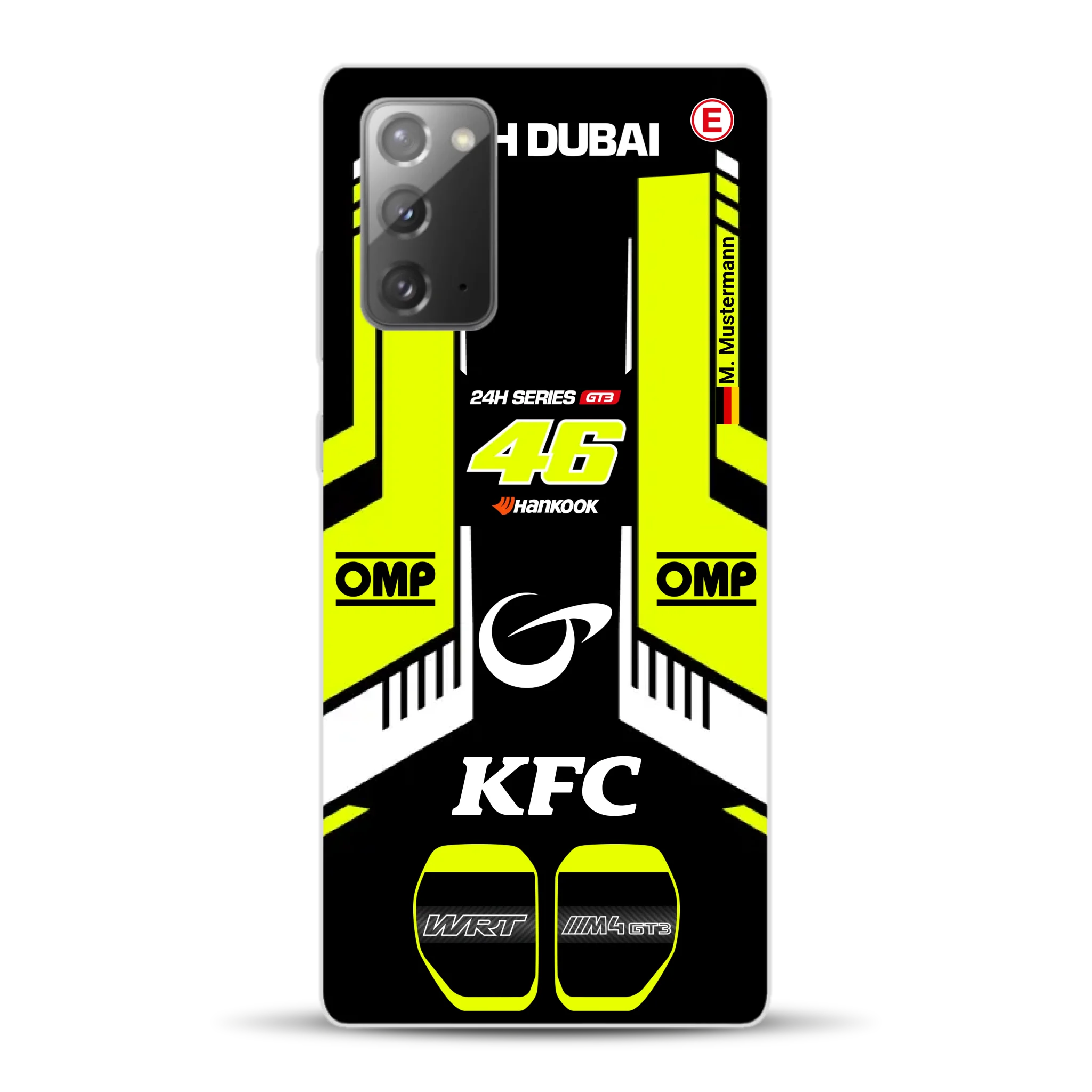 M4 GT3 #46 24h Dubai 2023 Rossi Livery - Individuelle Handyhülle für Samsung