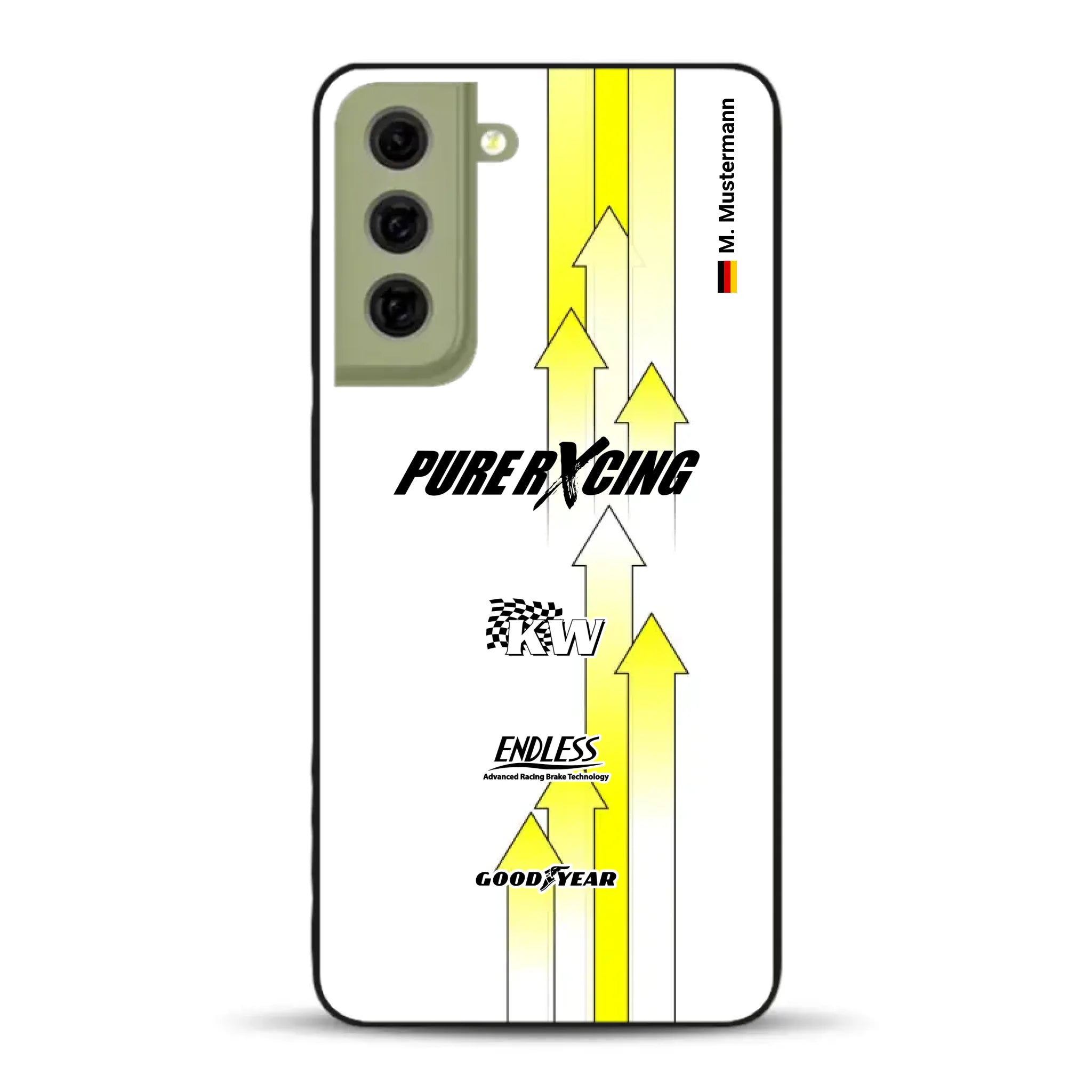 Grellino Porsche GT Livery - Individuelle Handyhülle für Samsung