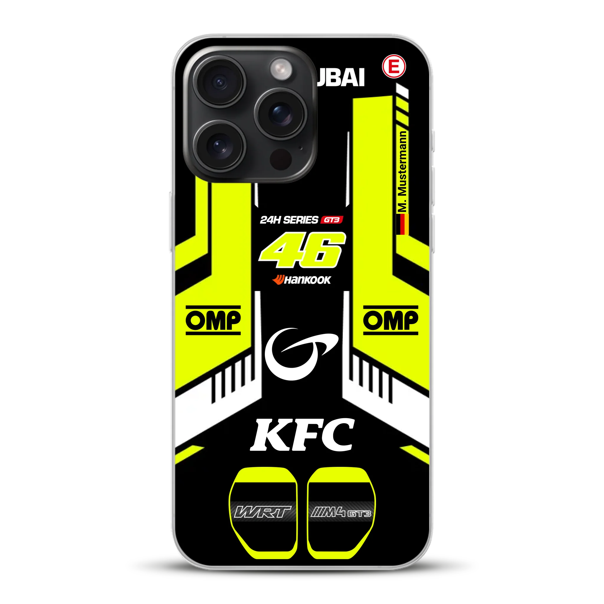 M4 GT3 #46 24h Dubai 2023 Rossi Livery - Custom phone case for iPhone