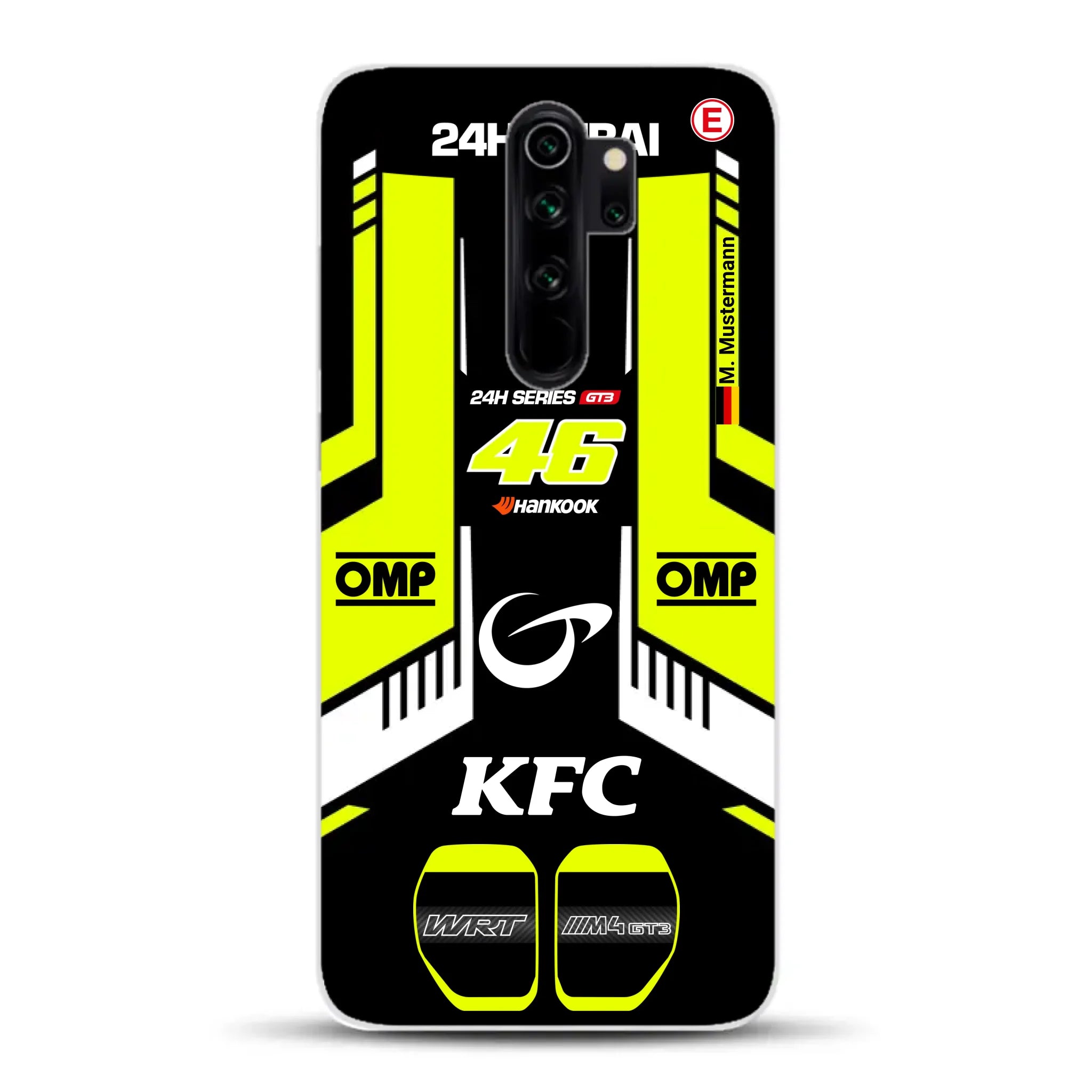 M4 GT3 #46 24h Dubai 2023 Rossi Livery - Custodia per cellulare personalizzata per Xiaomi