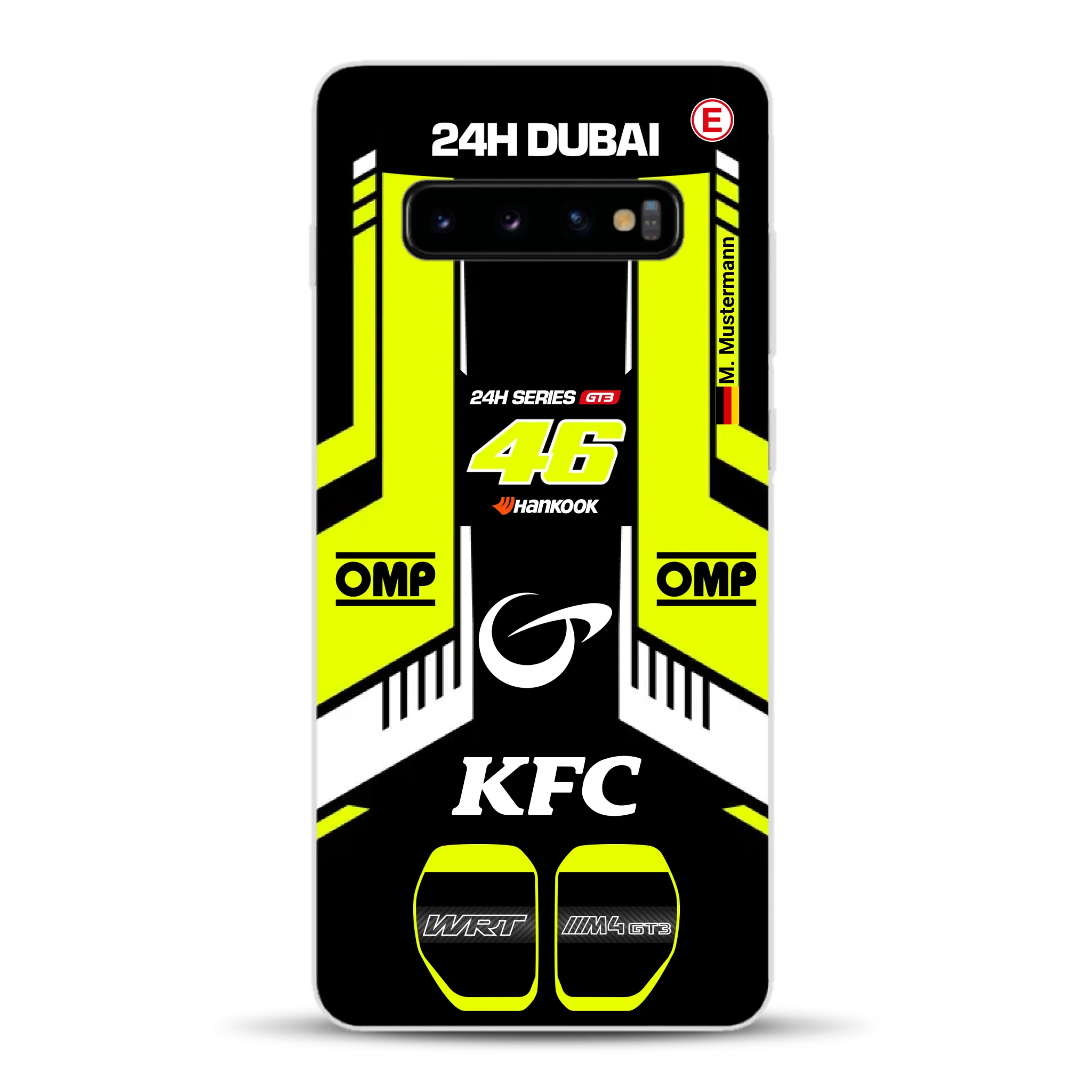 M4 GT3 #46 24h Dubai 2023 Rossi Livery - Custodia per cellulare personalizzata per Samsung