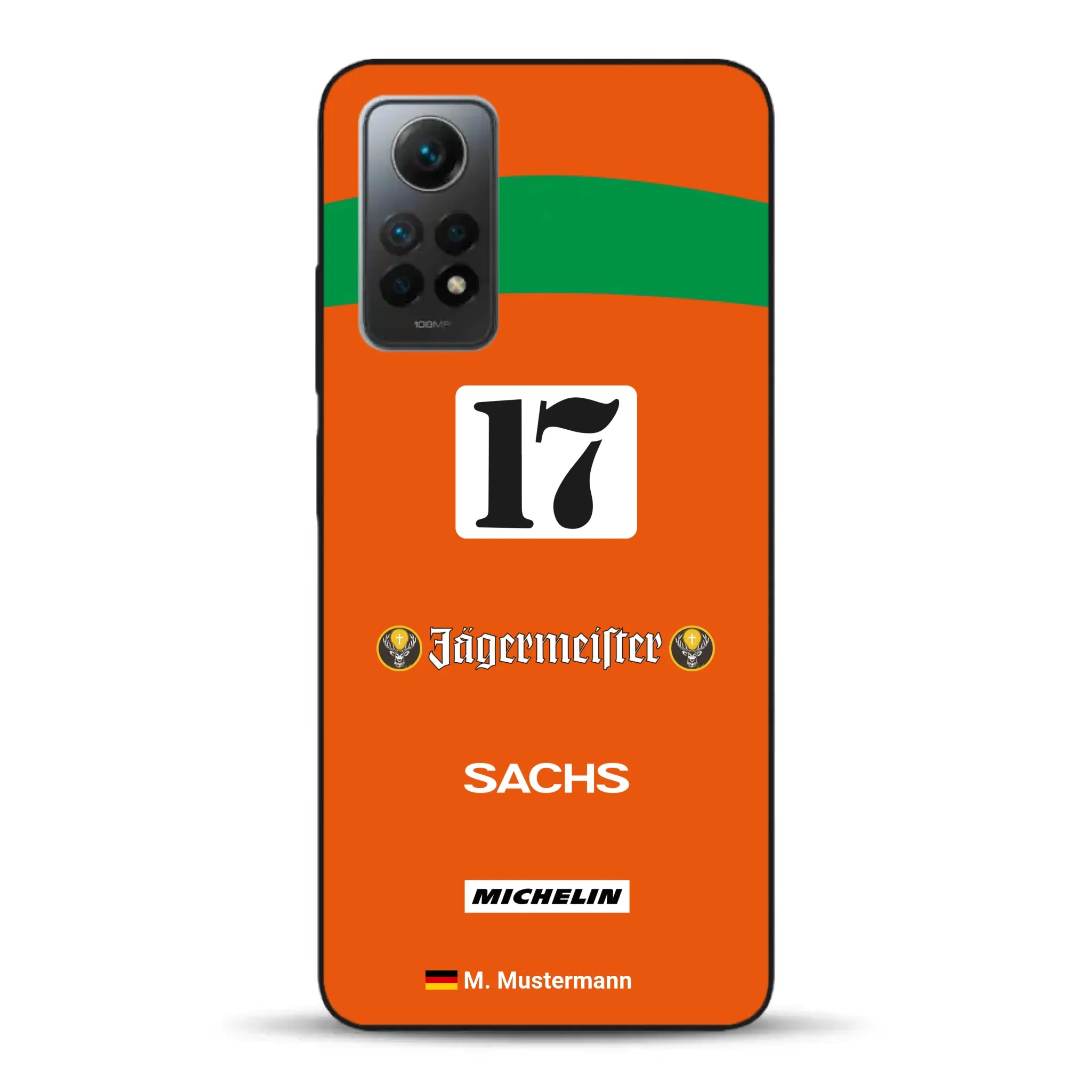 Brun Porsche 962 Livery - Personnalisé coque pour Xiaomi