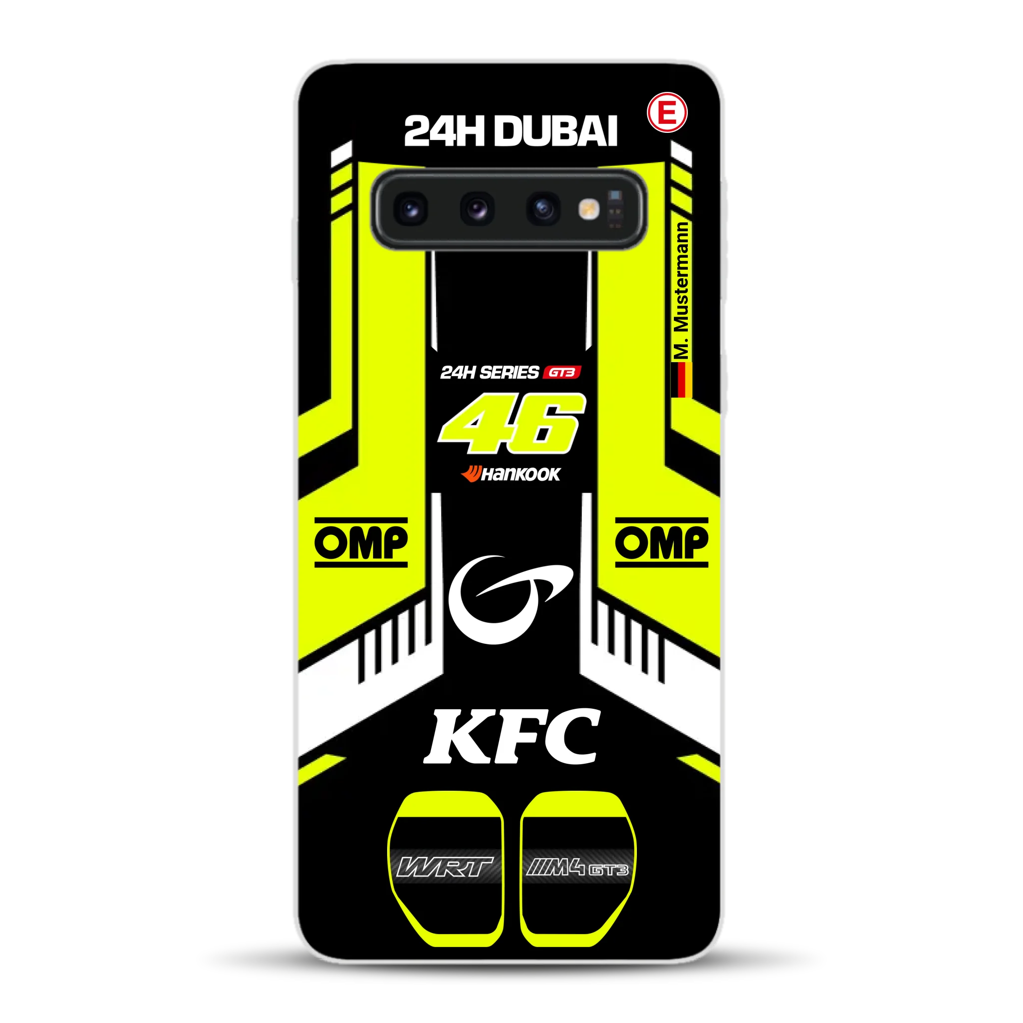 M4 GT3 #46 24h Dubai 2023 Rossi Livery - Individuelle Handyhülle für Samsung