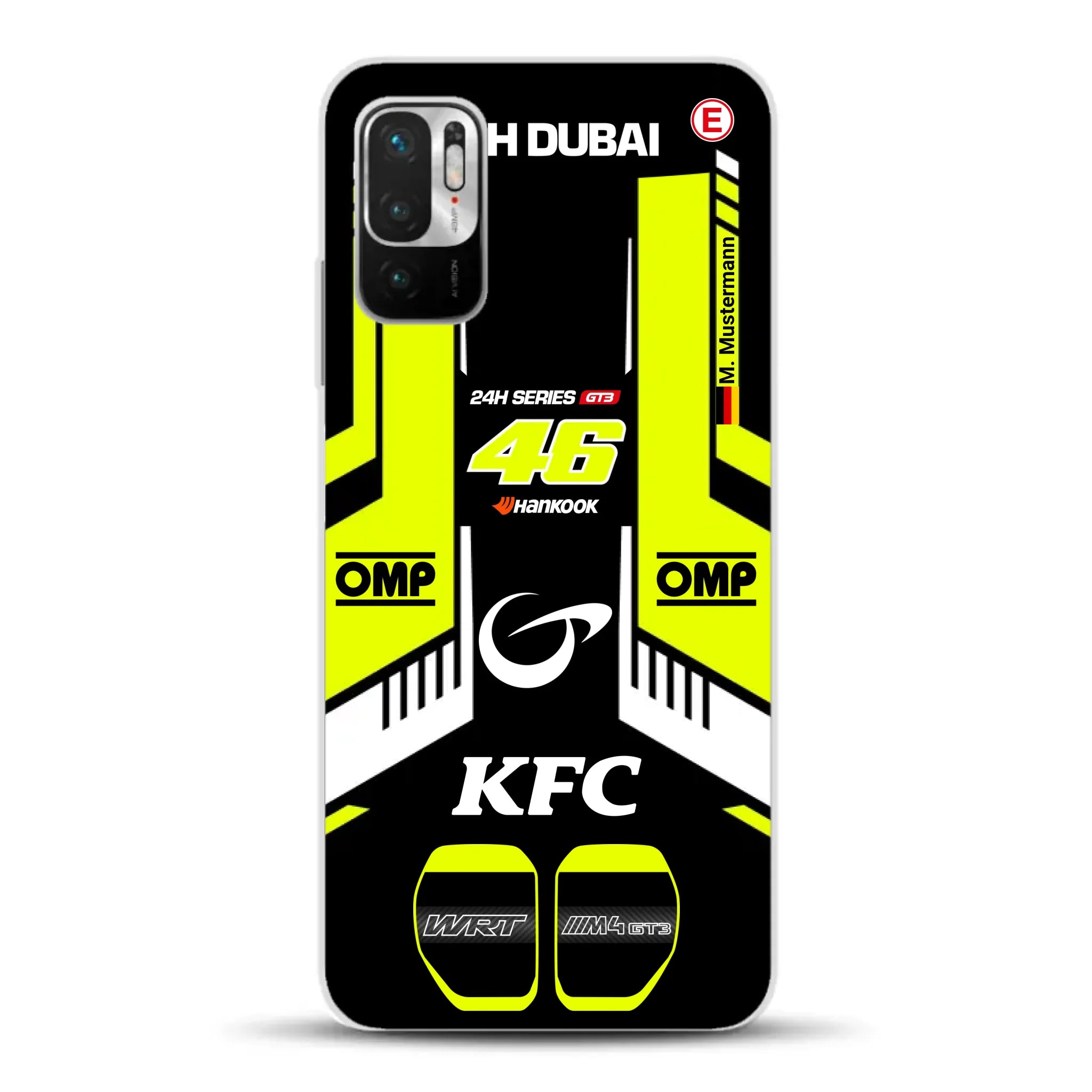 M4 GT3 #46 24h Dubai 2023 Rossi Livery - Custodia per cellulare personalizzata per Xiaomi