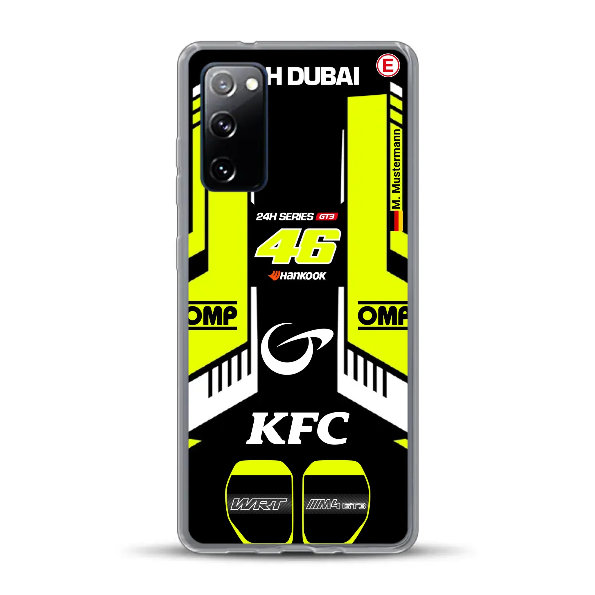 M4 GT3 #46 24h Dubai 2023 Rossi Livery - Individuelle Handyhülle für Samsung